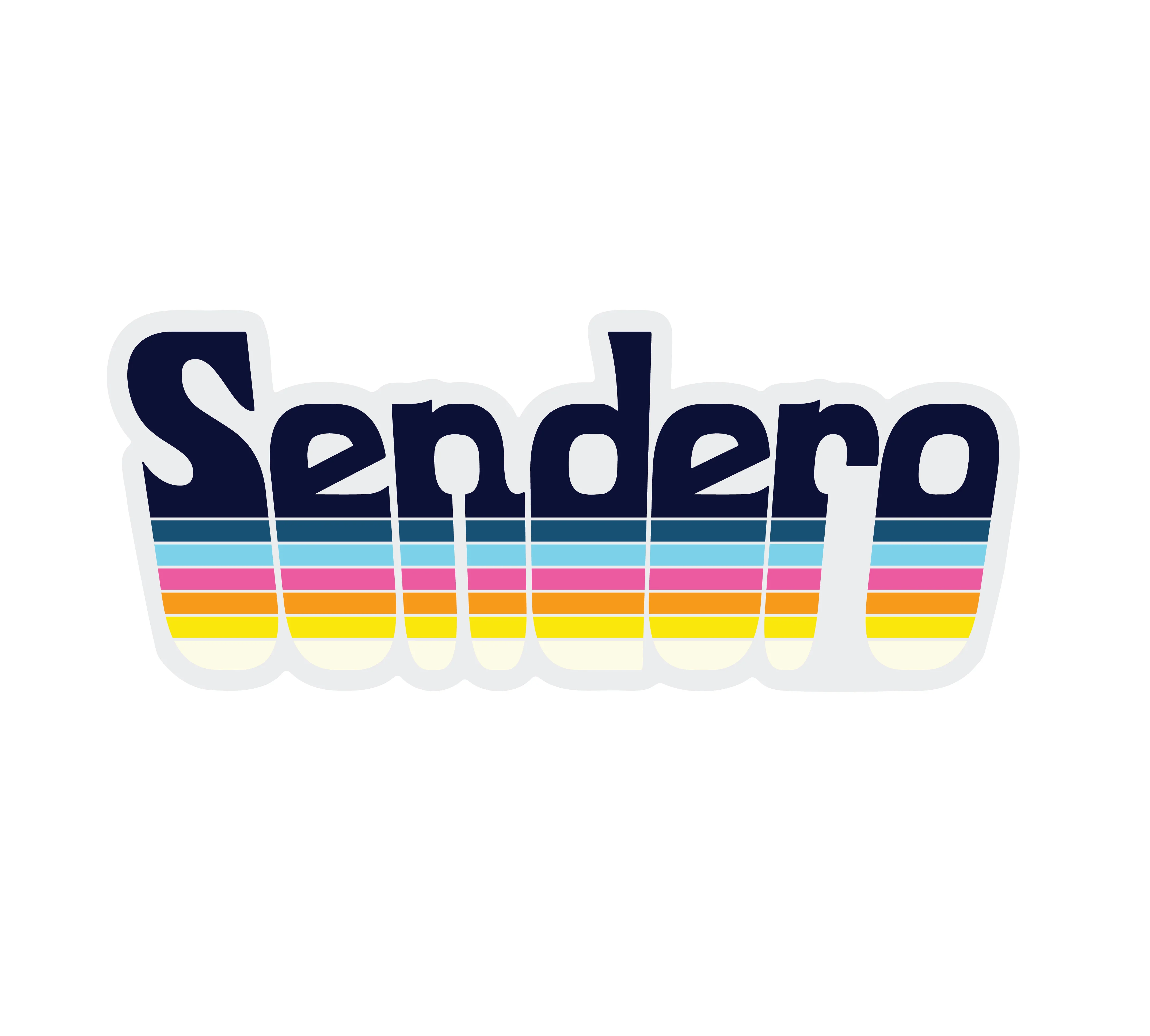 Retro Logo Sticker