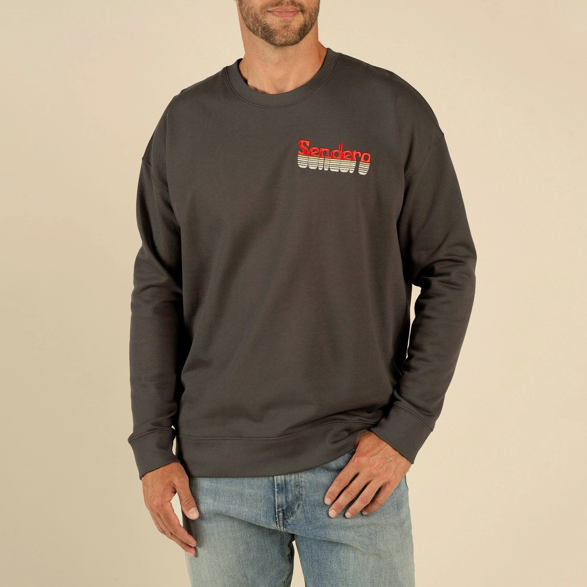 Retro Sendero Logo Sweatshirt - Image 3