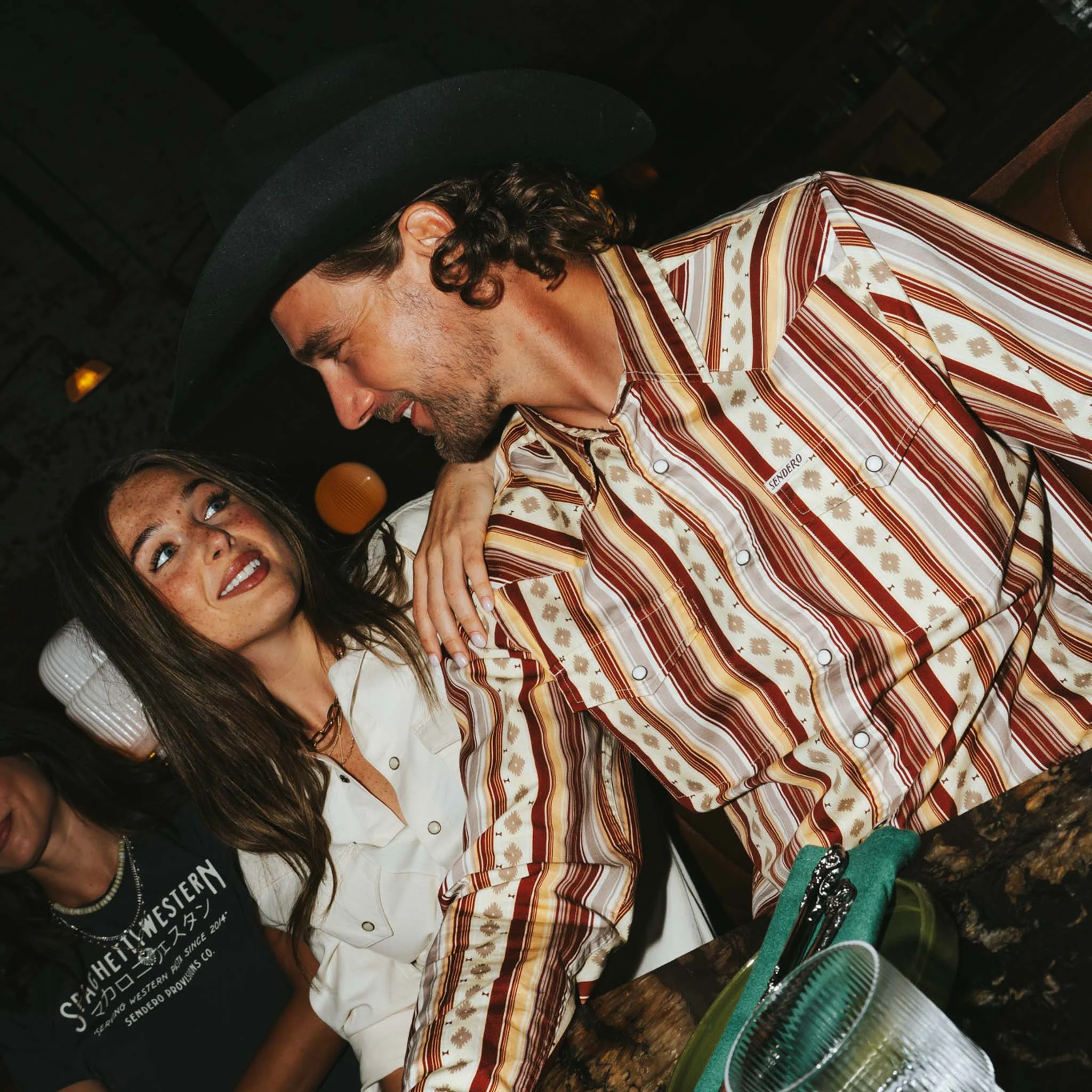 The Wyatt Pearl Snap Long Sleeve Serape Shirt - Image 17
