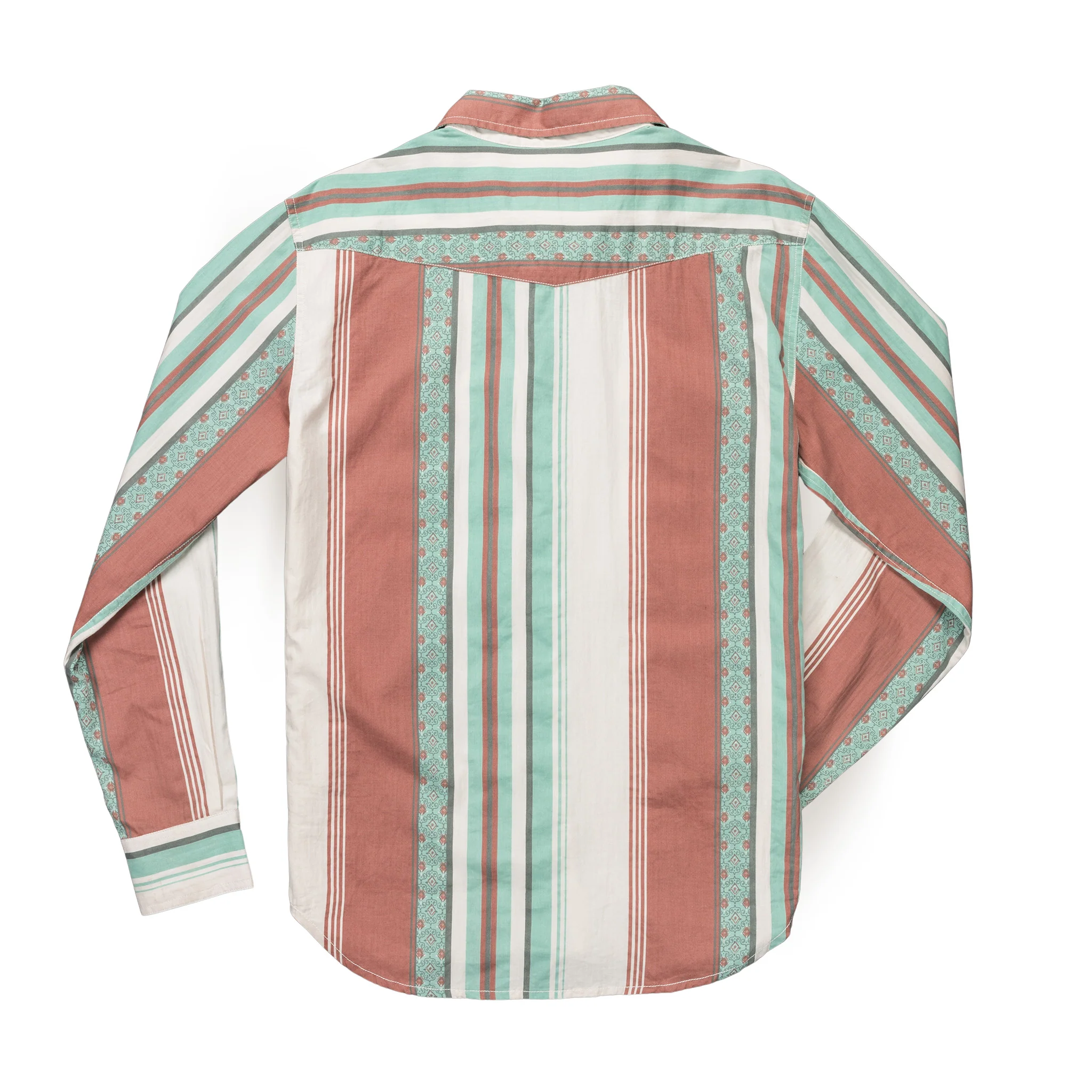 The Wyatt Pearl Snap Long Sleeve Serape Shirt - Image 30