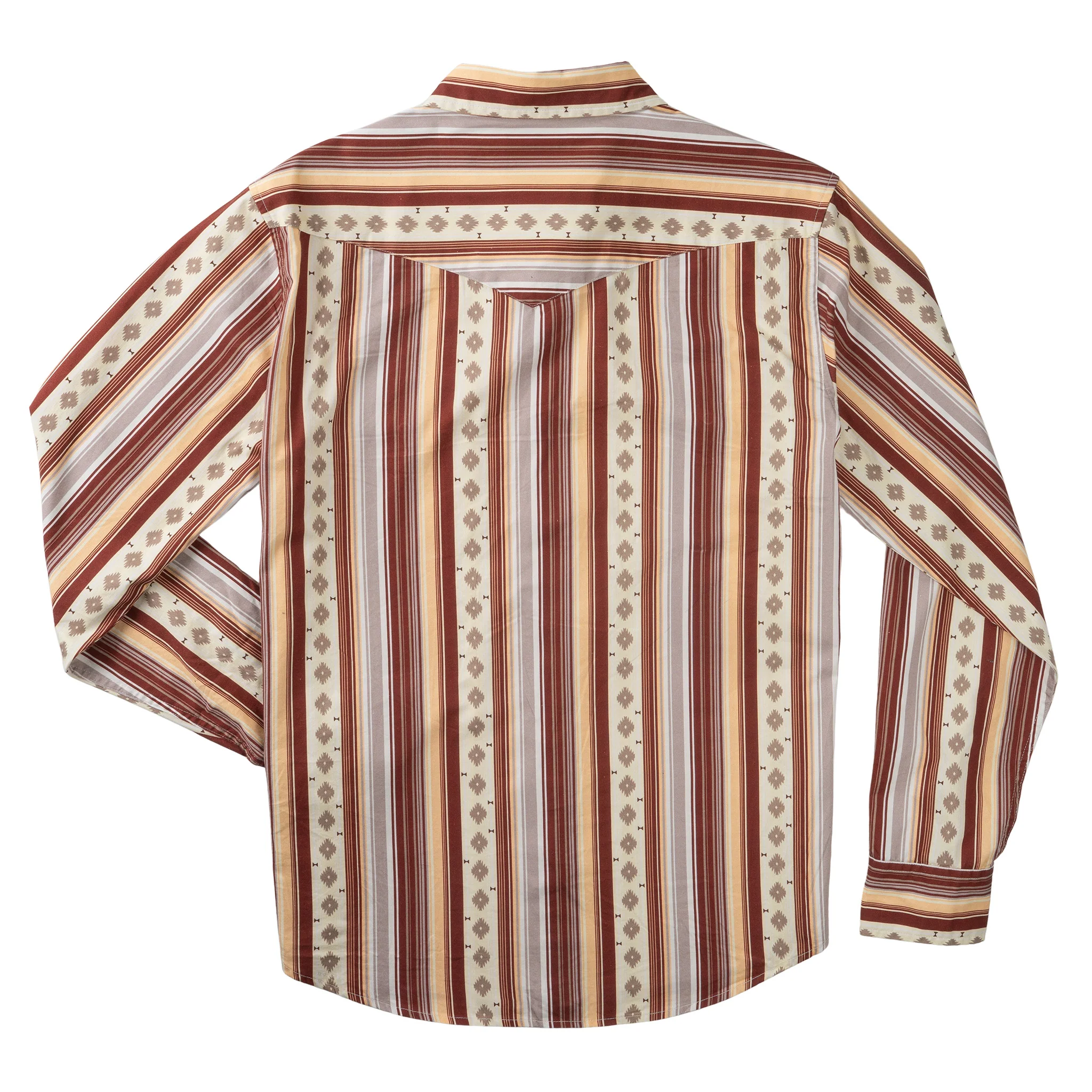 The Wyatt Pearl Snap Long Sleeve Serape Shirt - Image 33
