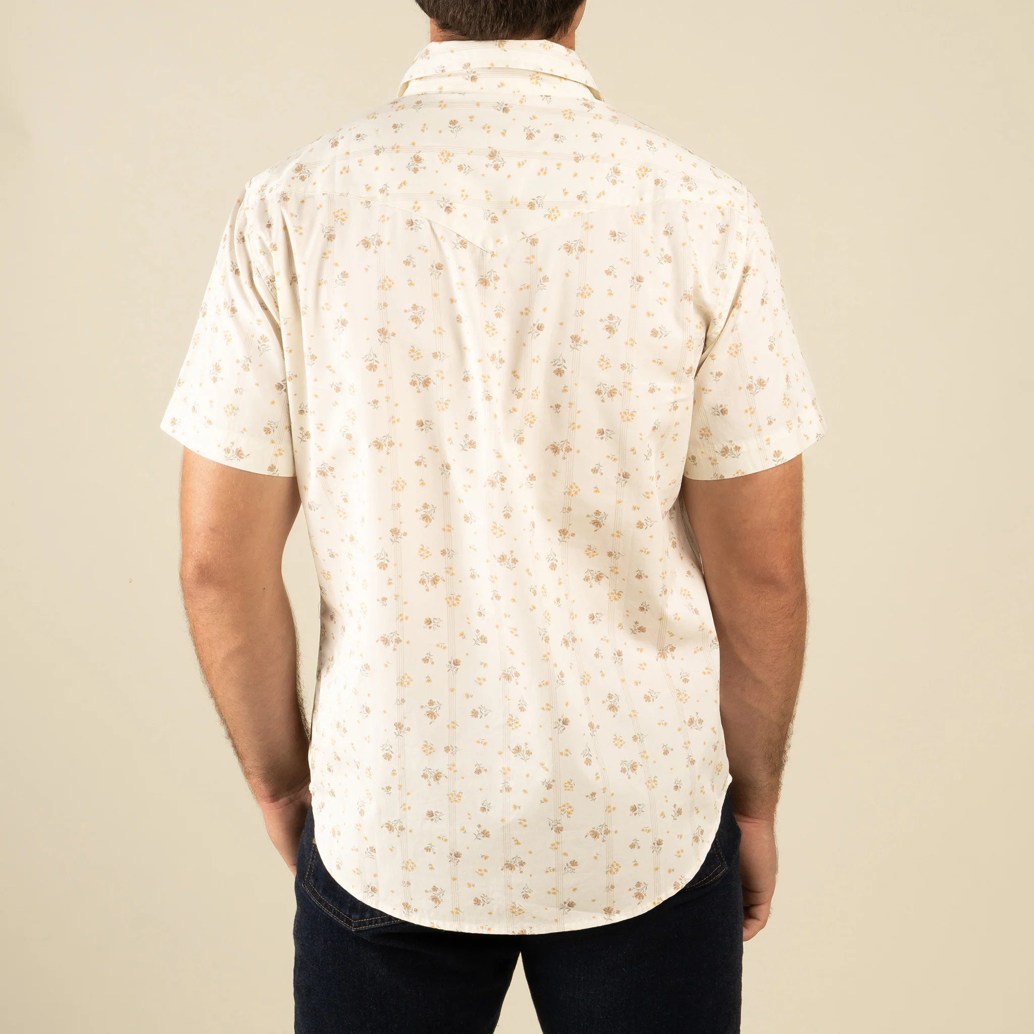 The Wyatt Pearl Snap Short Sleeve Serape Shirt - Image 17