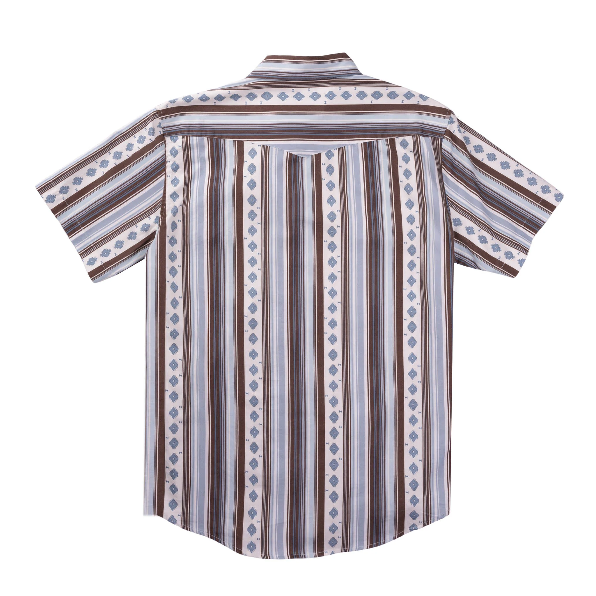 The Wyatt Pearl Snap Short Sleeve Serape Shirt - Image 29
