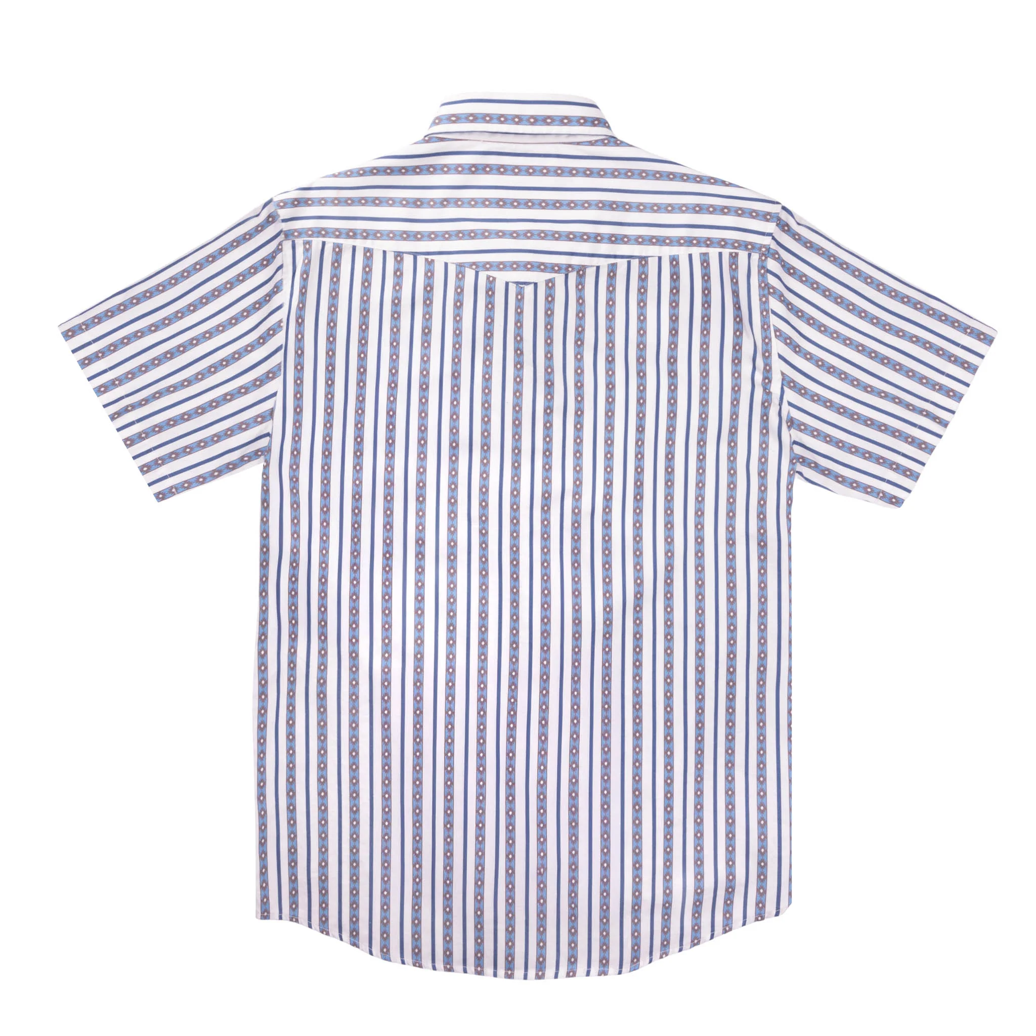 The Wyatt Pearl Snap Short Sleeve Serape Shirt - Image 61