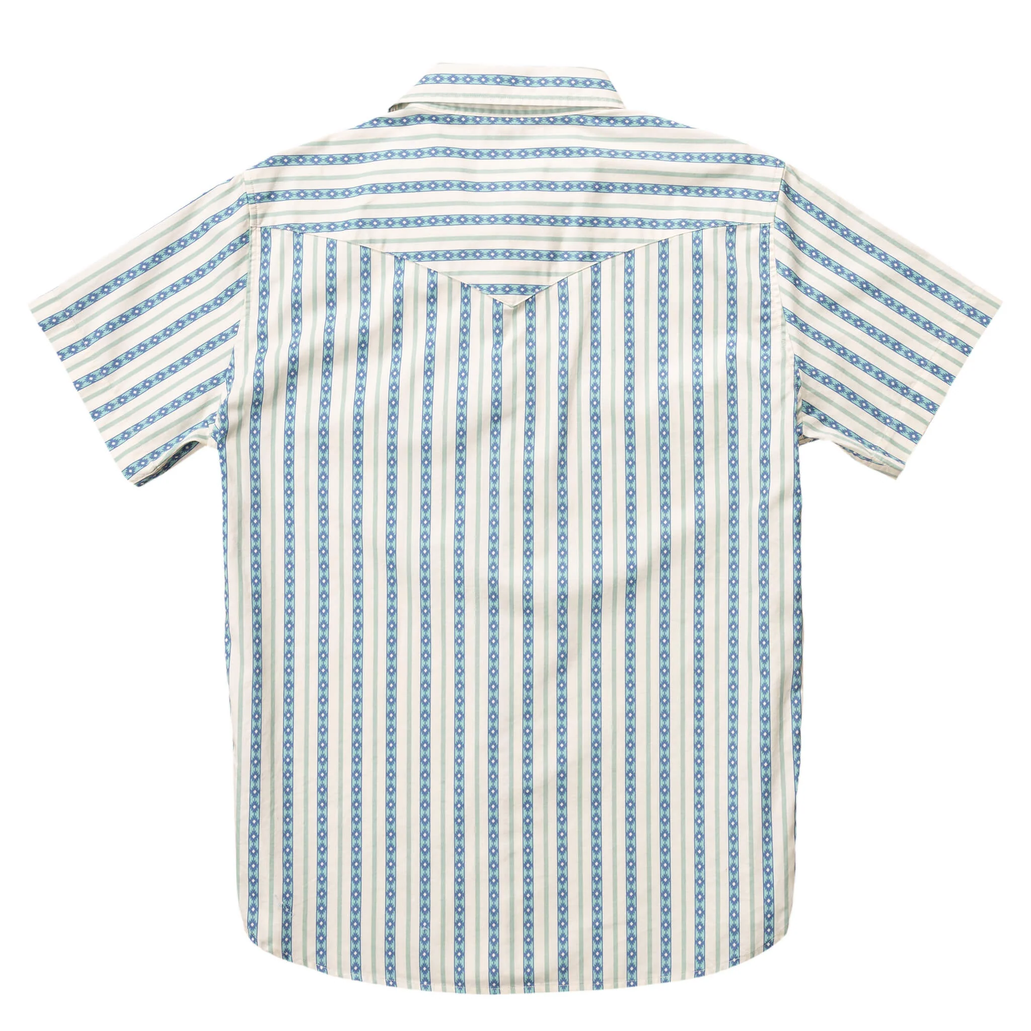 The Wyatt Pearl Snap Short Sleeve Serape Shirt - Image 68