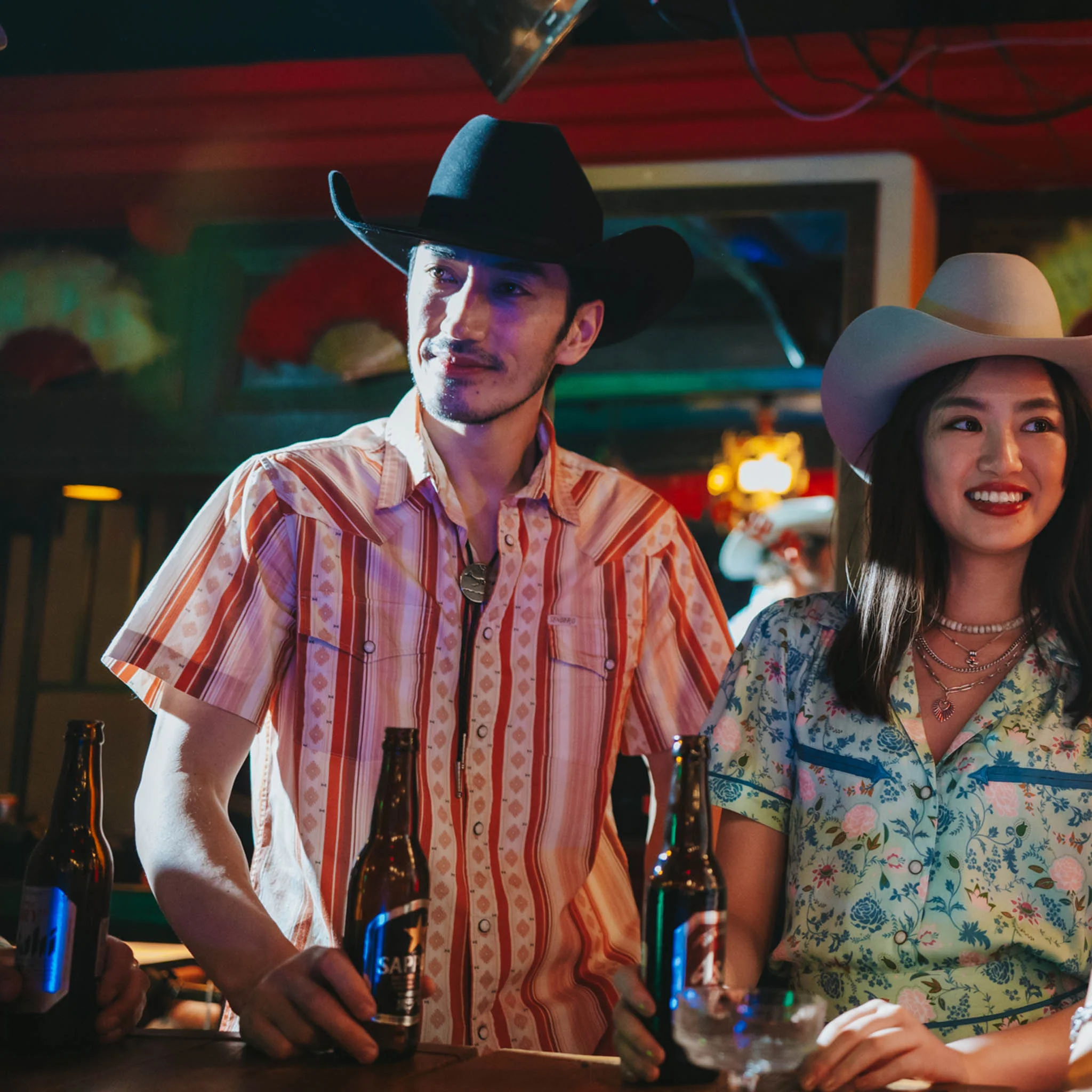 The Wyatt Pearl Snap Short Sleeve Serape Shirt - Image 70