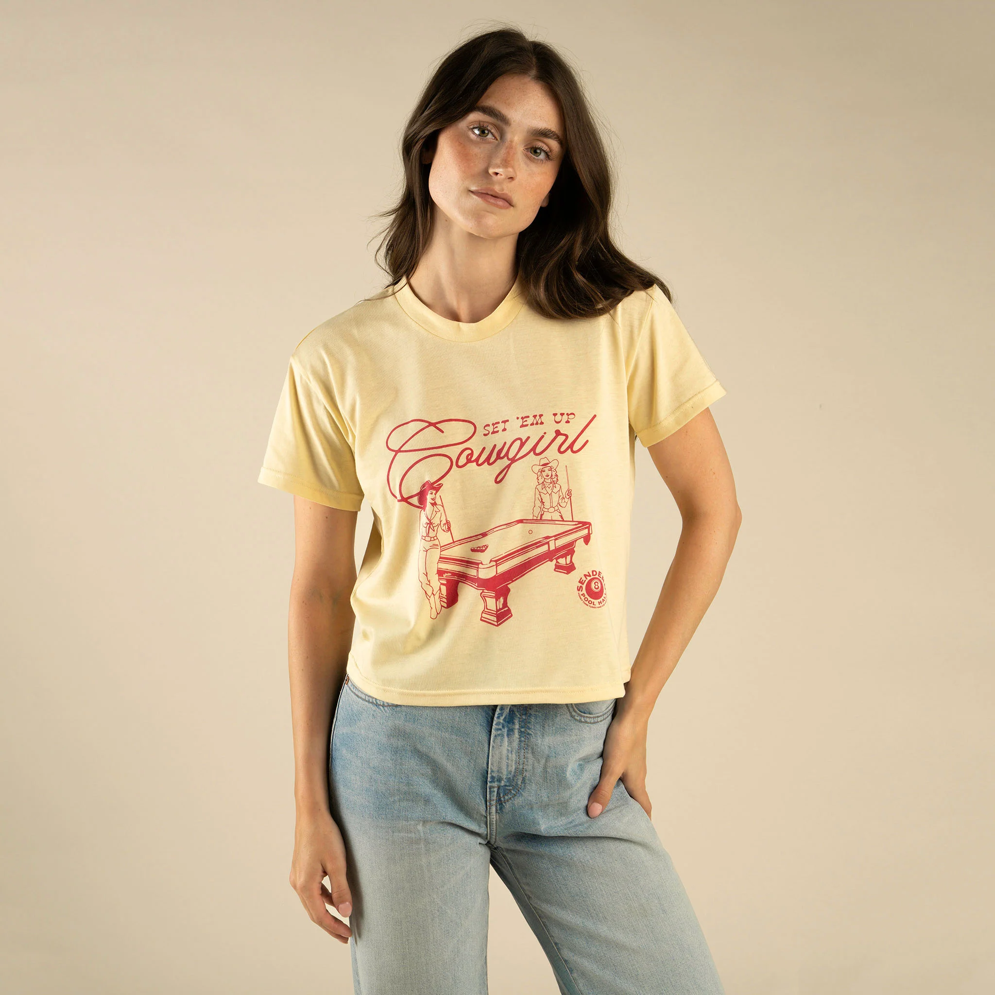 Set 'Em Up Boxy Tee