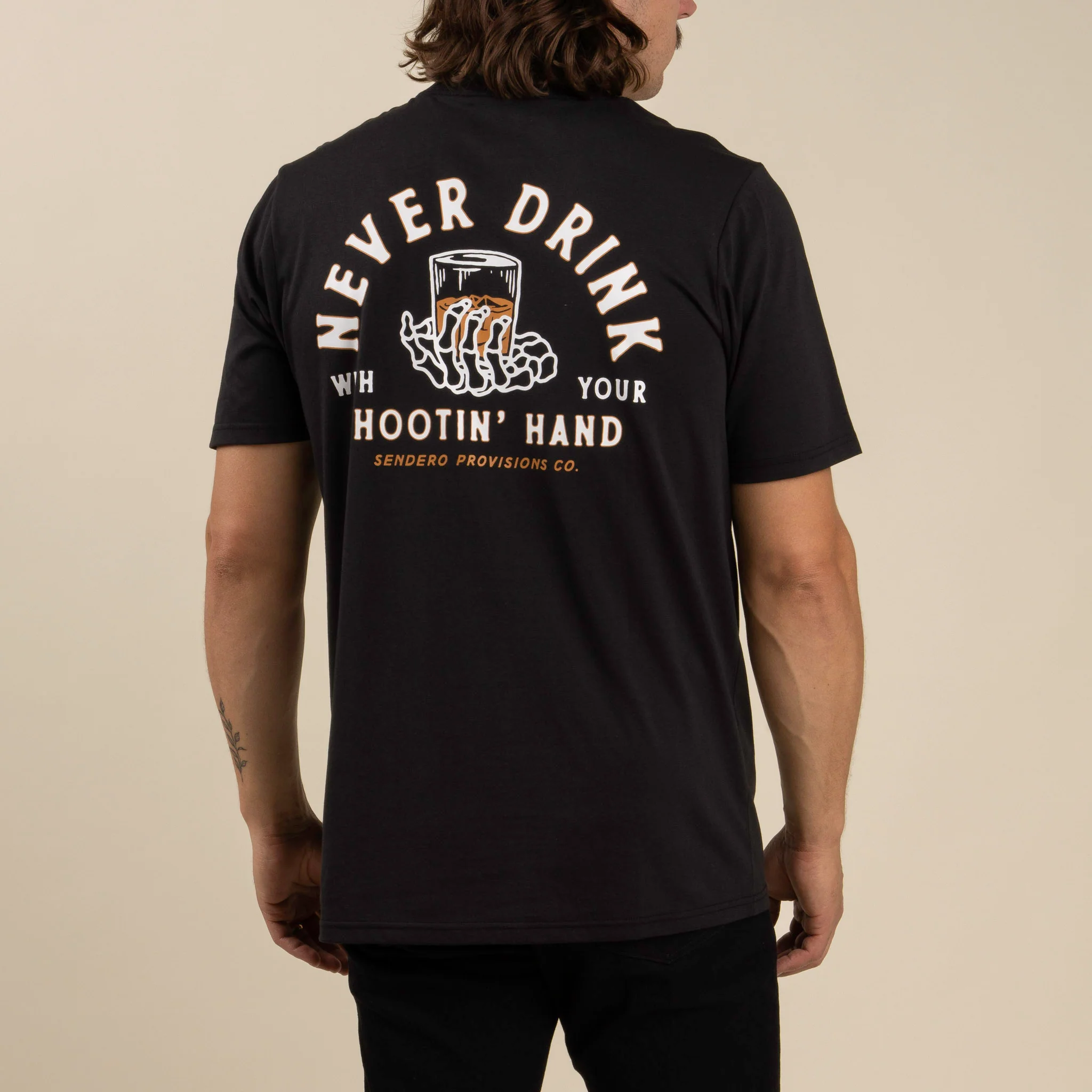 Shootin' Hand T-Shirt - Image 8