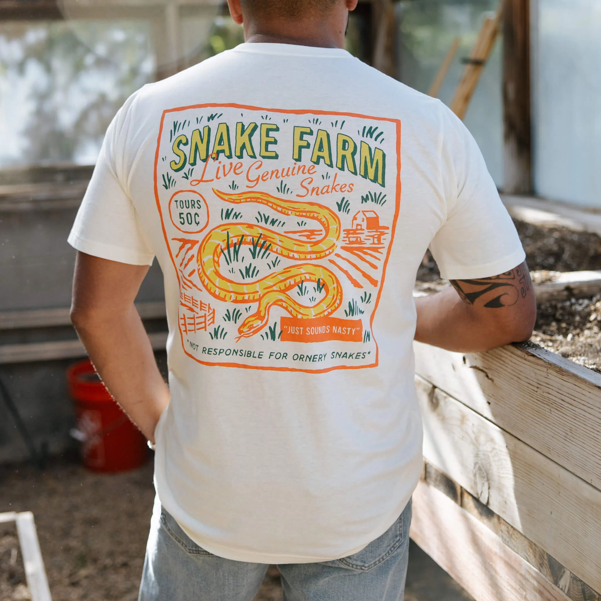 Snake Farm T-Shirt - Image 2