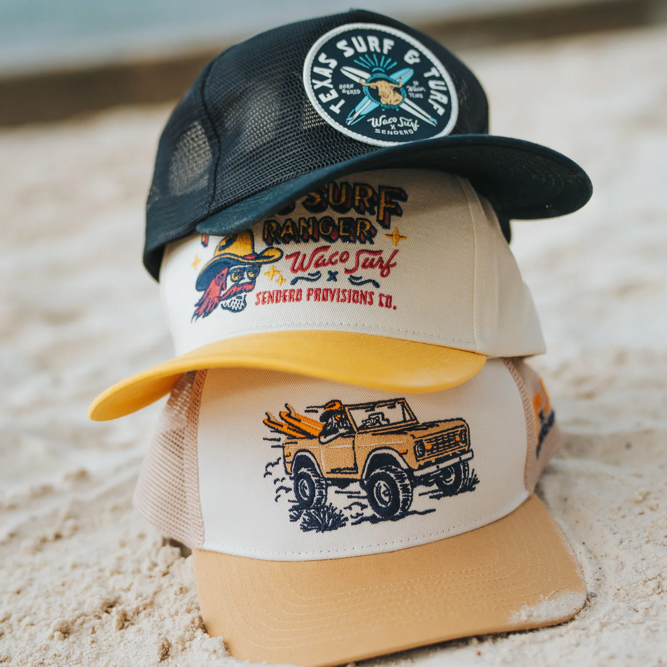 Sendero X Waco Surf Texas Surf and Turf Hat - Image 2