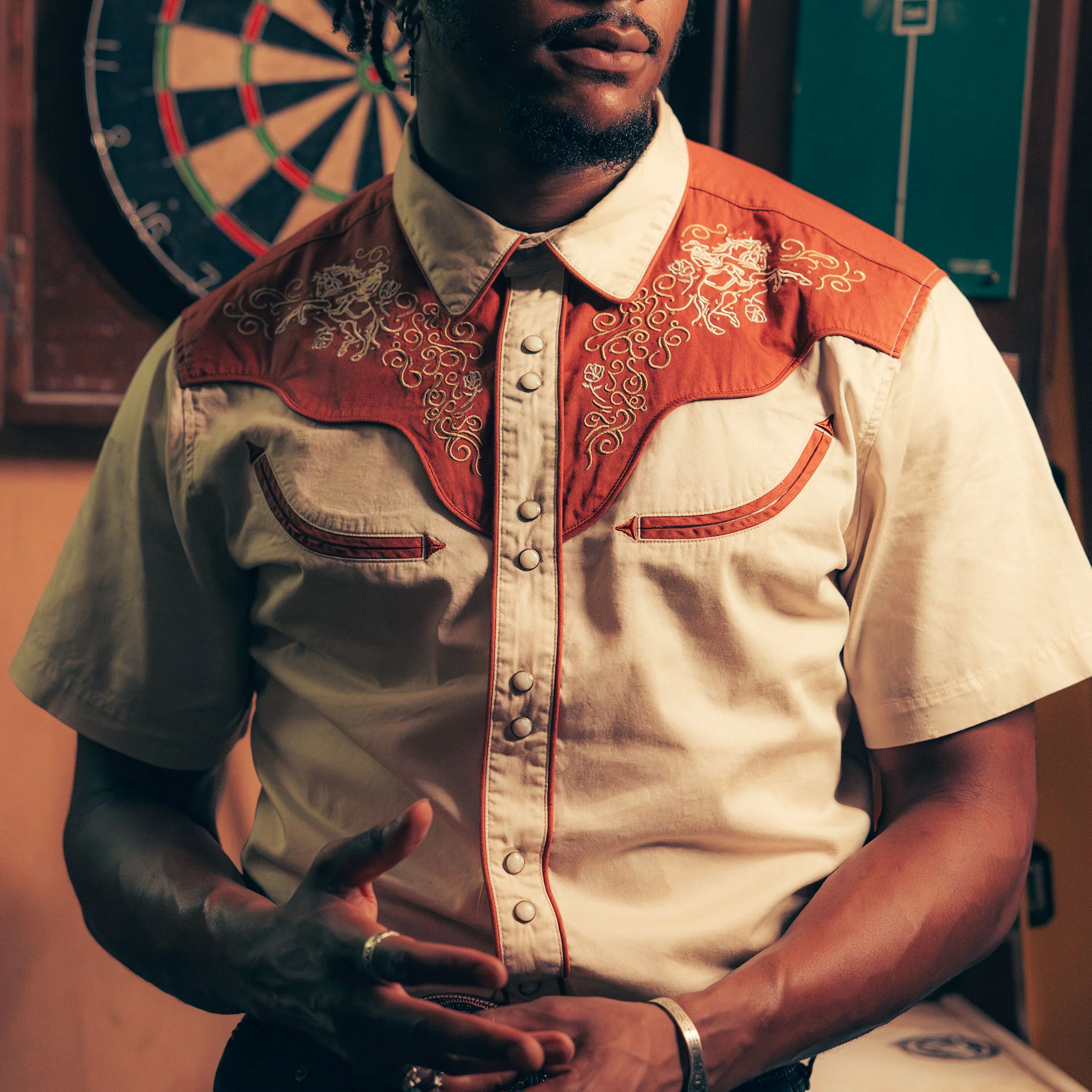 The Cody Western Short Sleeve Shirt - Image 2