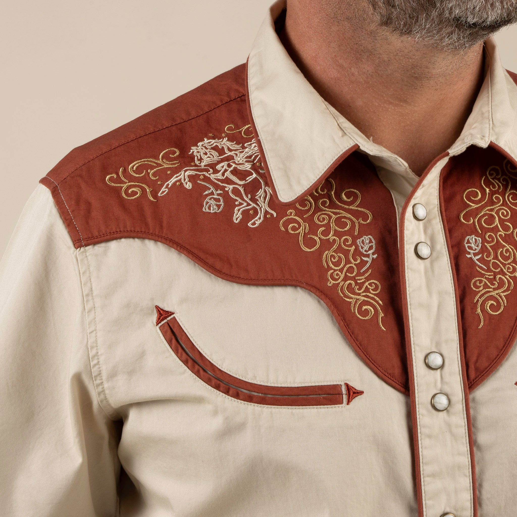 The Cody Western Short Sleeve Shirt - Image 3