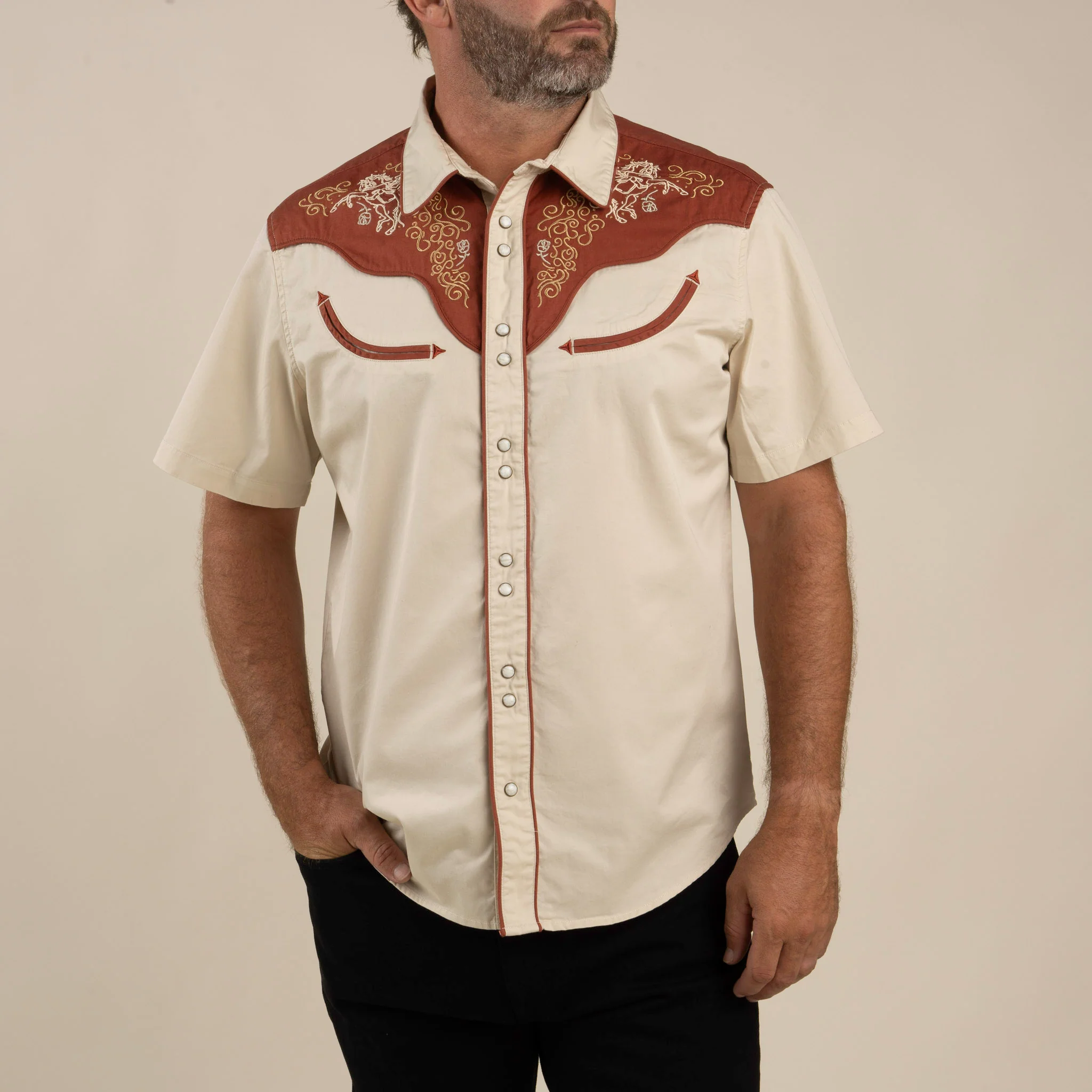 The Cody Western Short Sleeve Shirt - Image 4