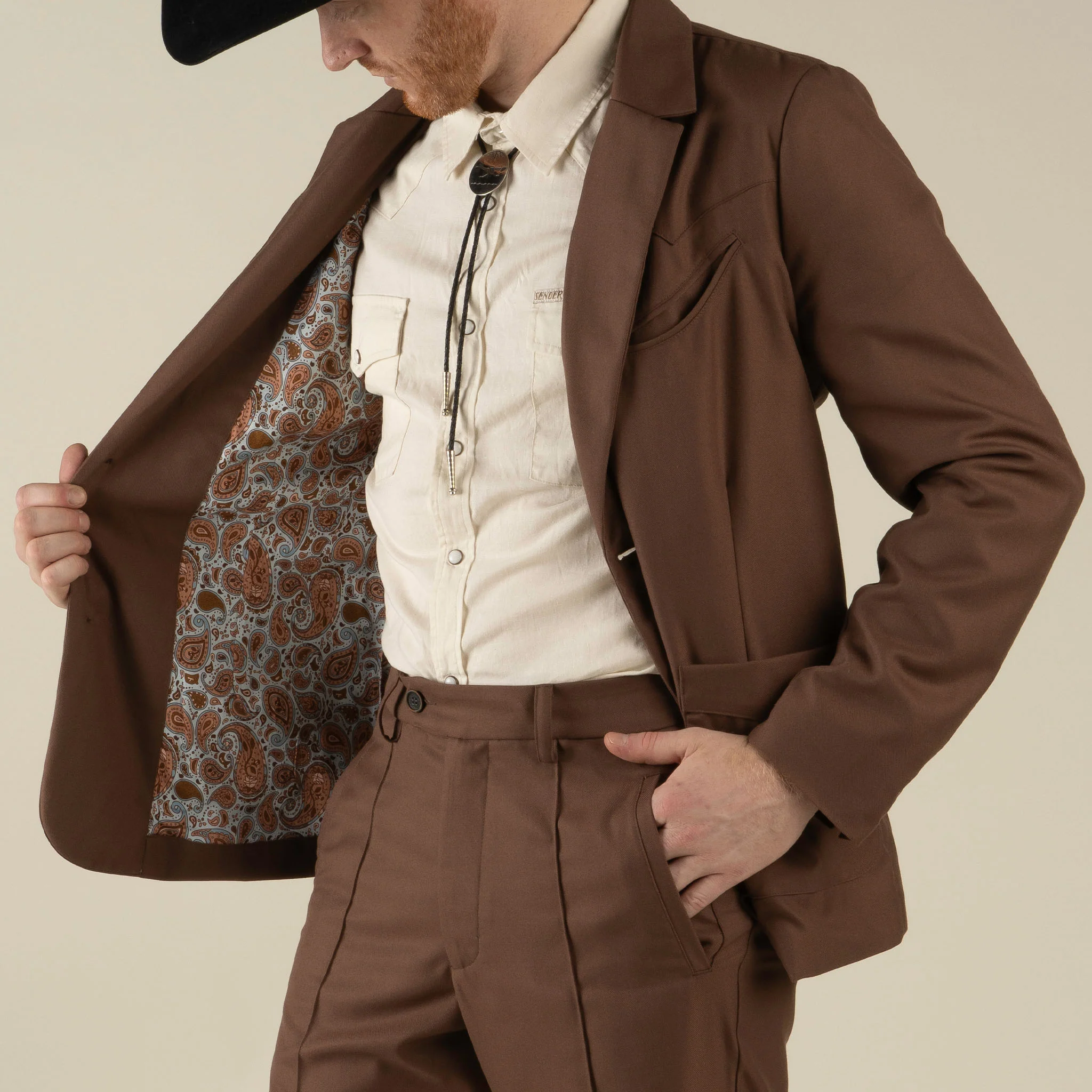 The Everett Western Slim Fit Blazer - Image 3