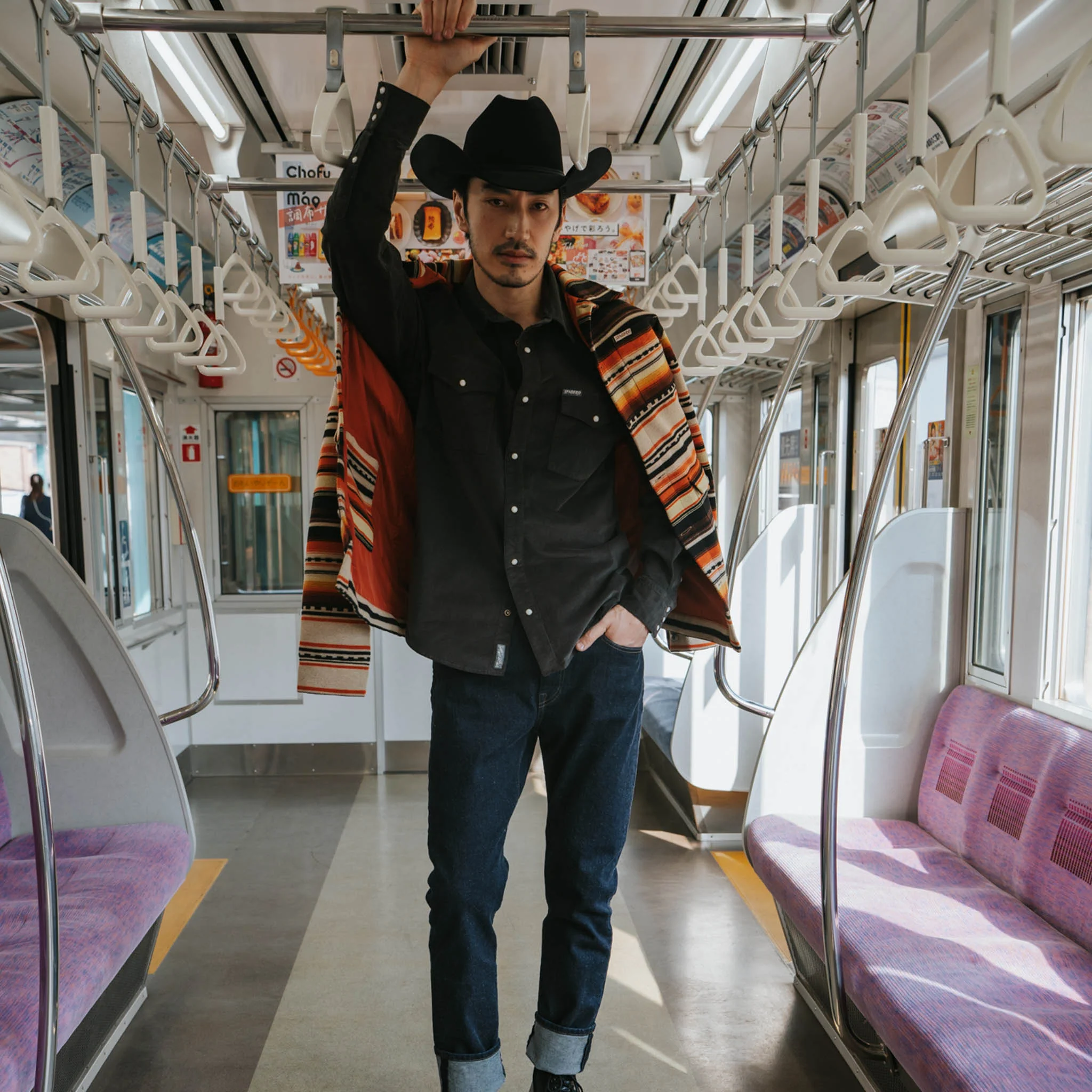 The Wyatt Pearl Snap Long Sleeve Corduroy Shirt - Image 12