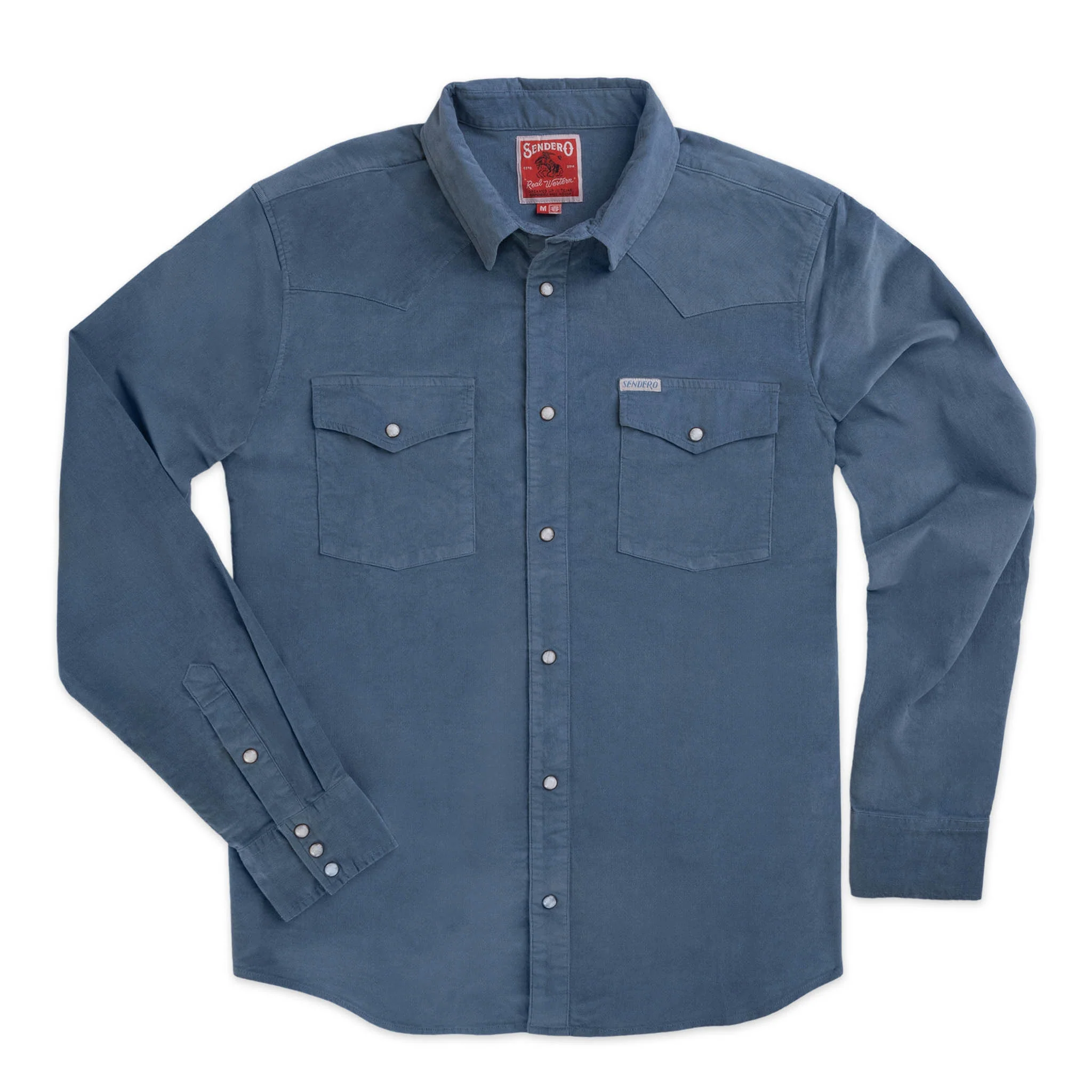 The Wyatt Pearl Snap Long Sleeve Corduroy Shirt - Image 21