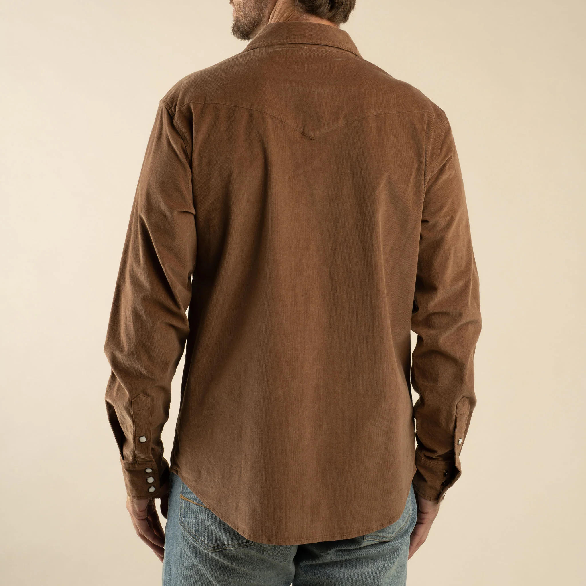 The Wyatt Pearl Snap Long Sleeve Corduroy Shirt - Image 28