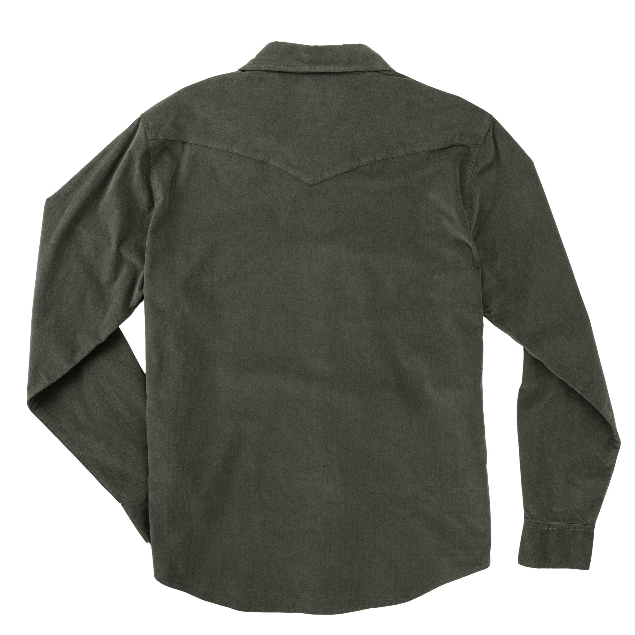 The Wyatt Pearl Snap Long Sleeve Corduroy Shirt - Image 5