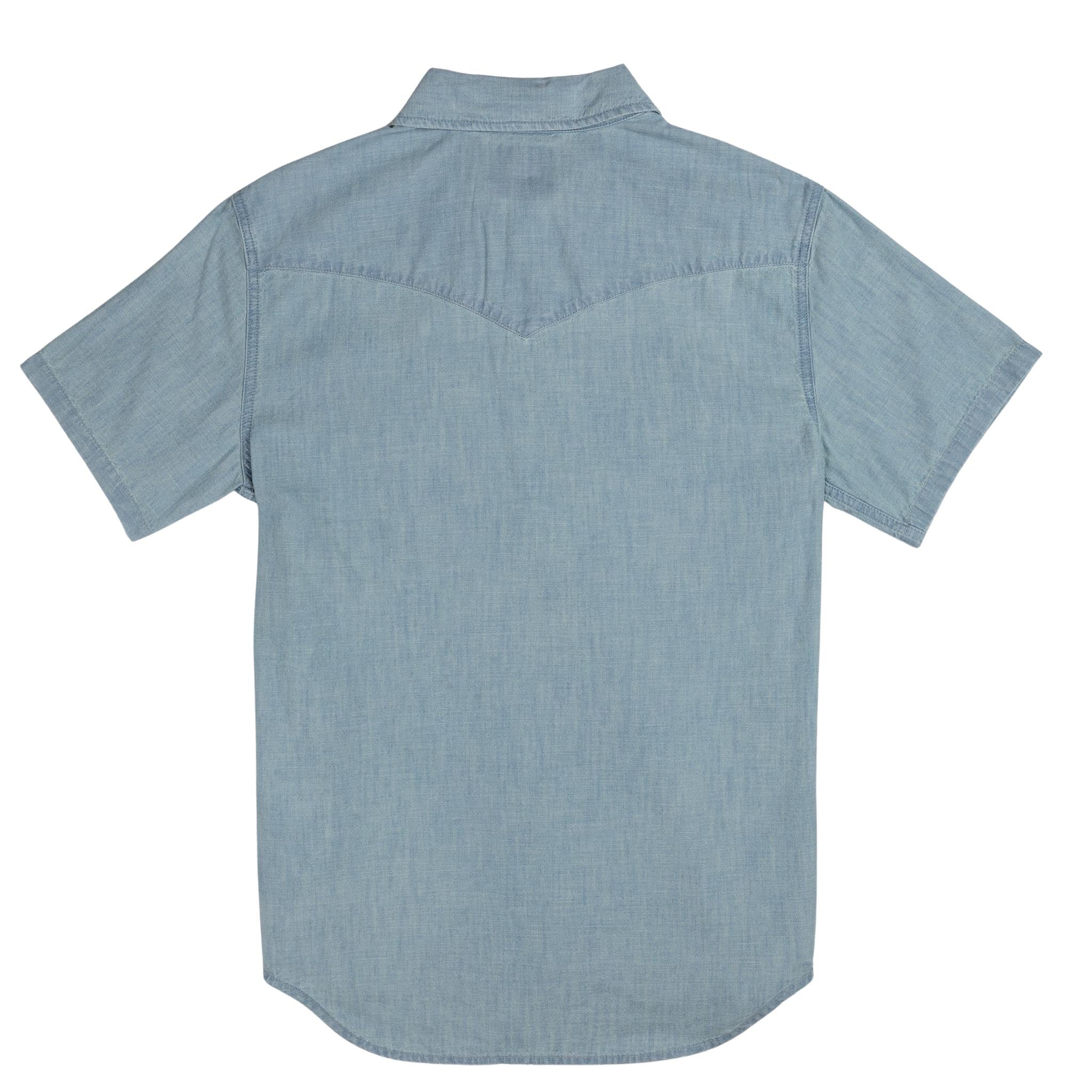 The Wyatt Pearl Snap Short Sleeve Solid Shirt - Image 15