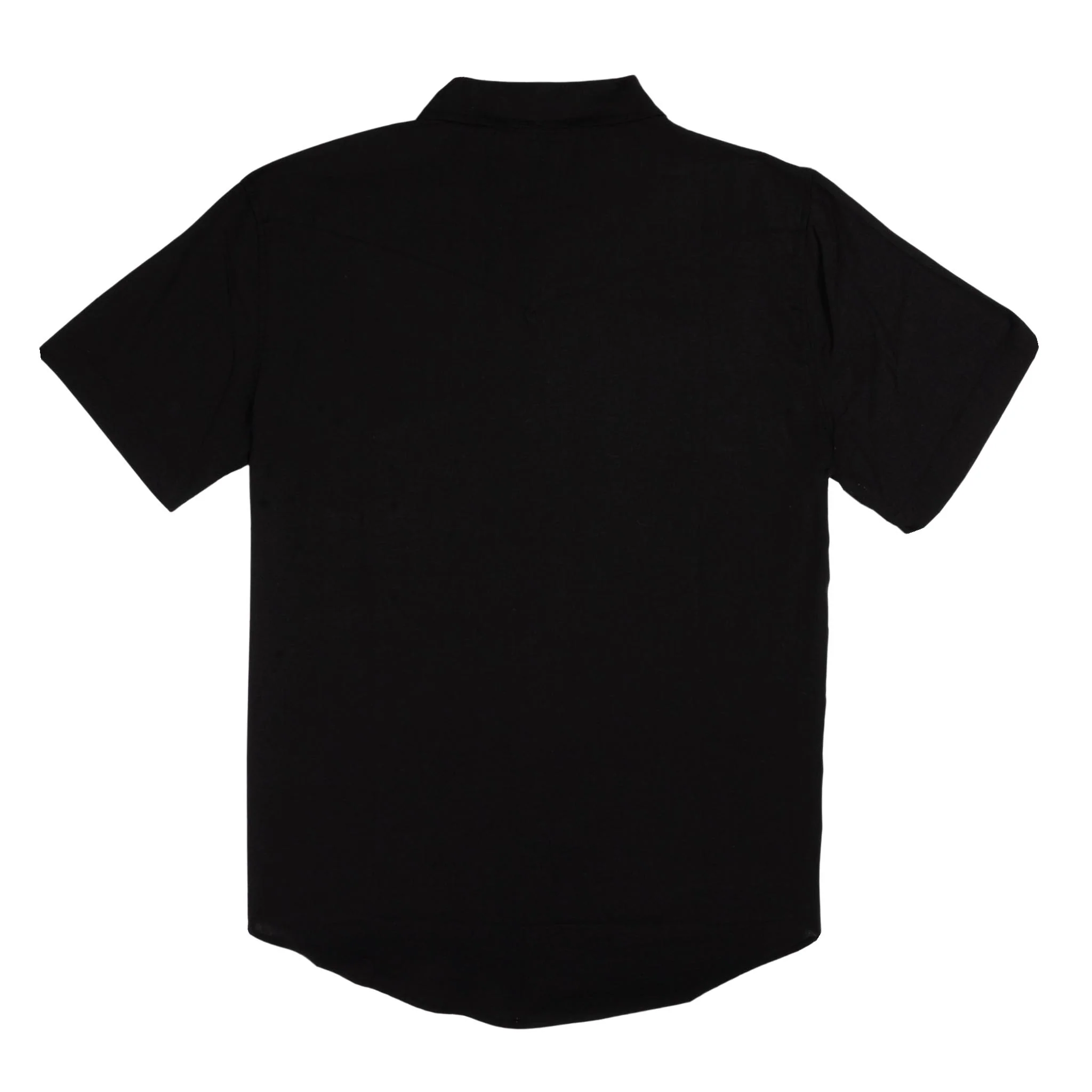 The Wyatt Pearl Snap Short Sleeve Solid Shirt - Image 9