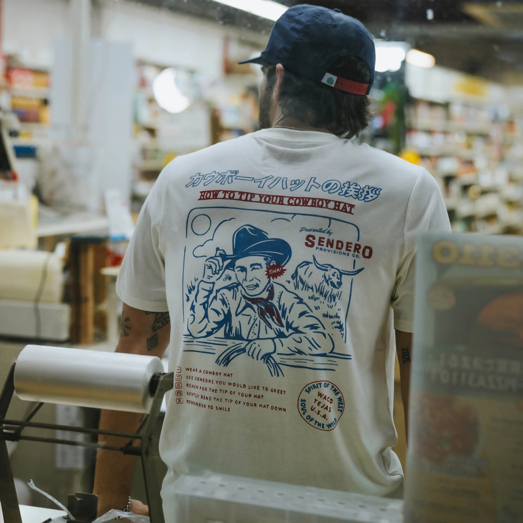 Tip Your Hat T-Shirt - Image 2