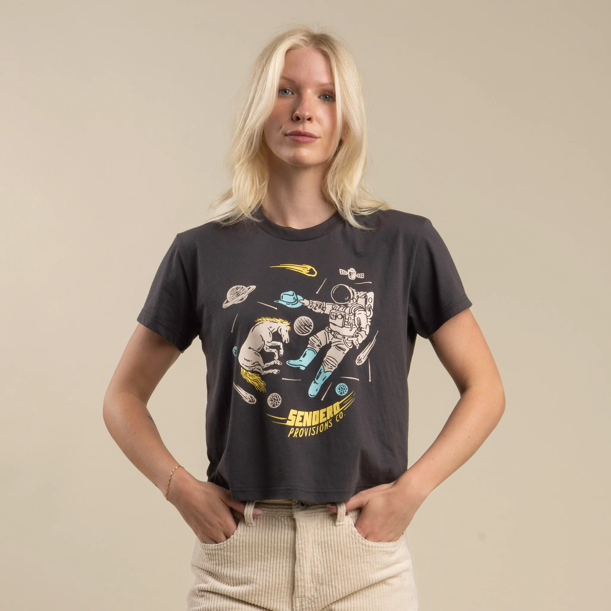 To Space Boxy Tee