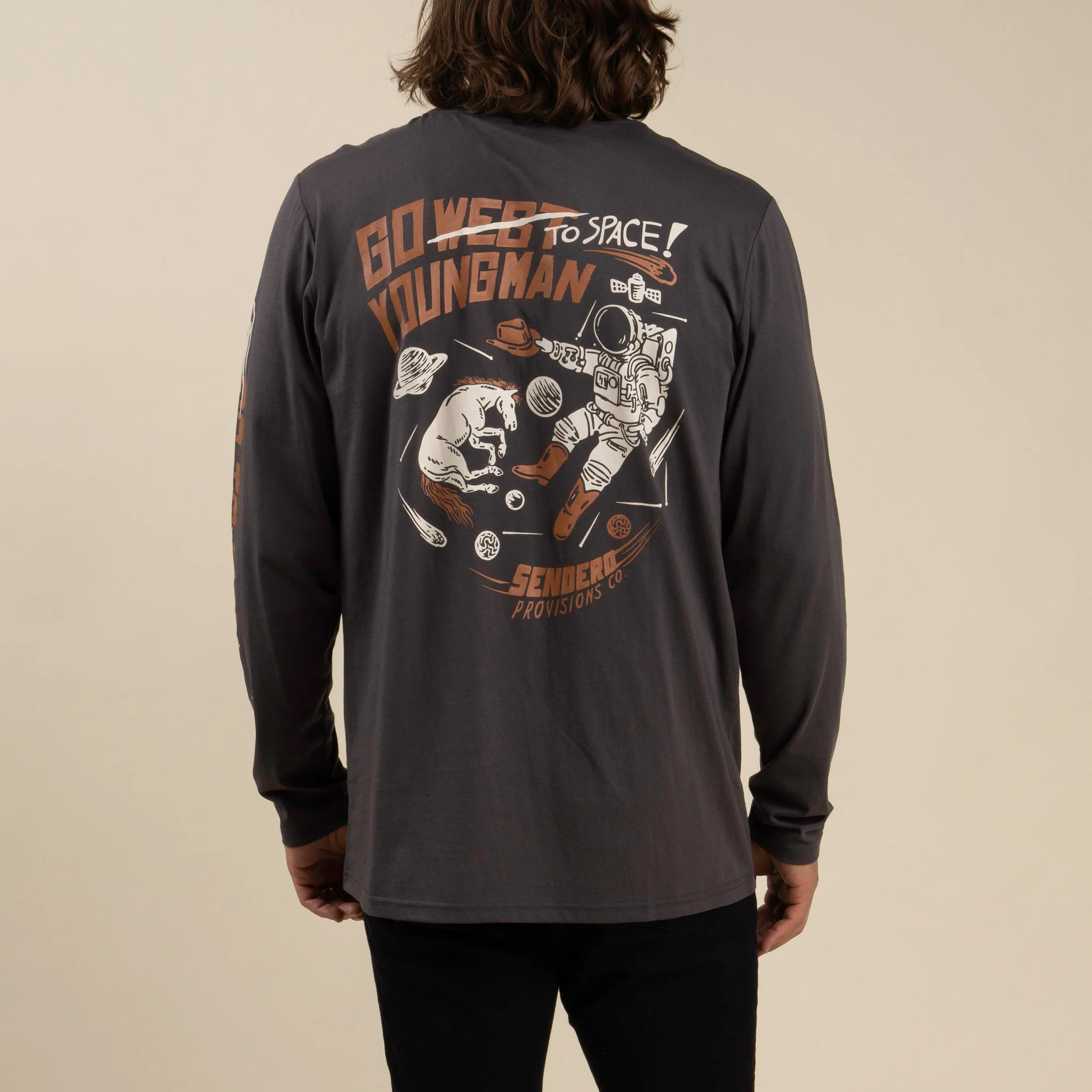 To Space Long Sleeve T-Shirt - Image 2