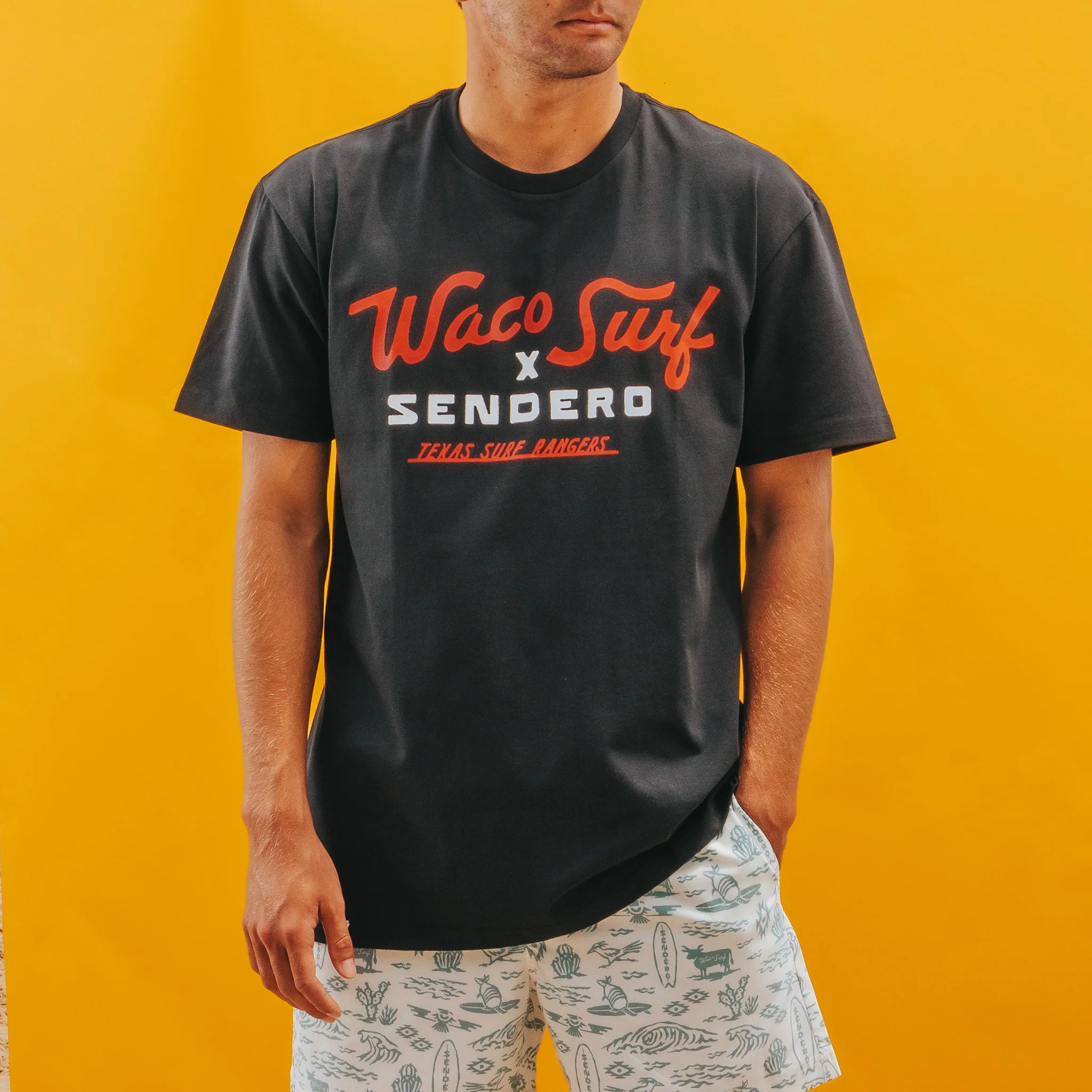 Sendero X Waco Surf Vintage Tee