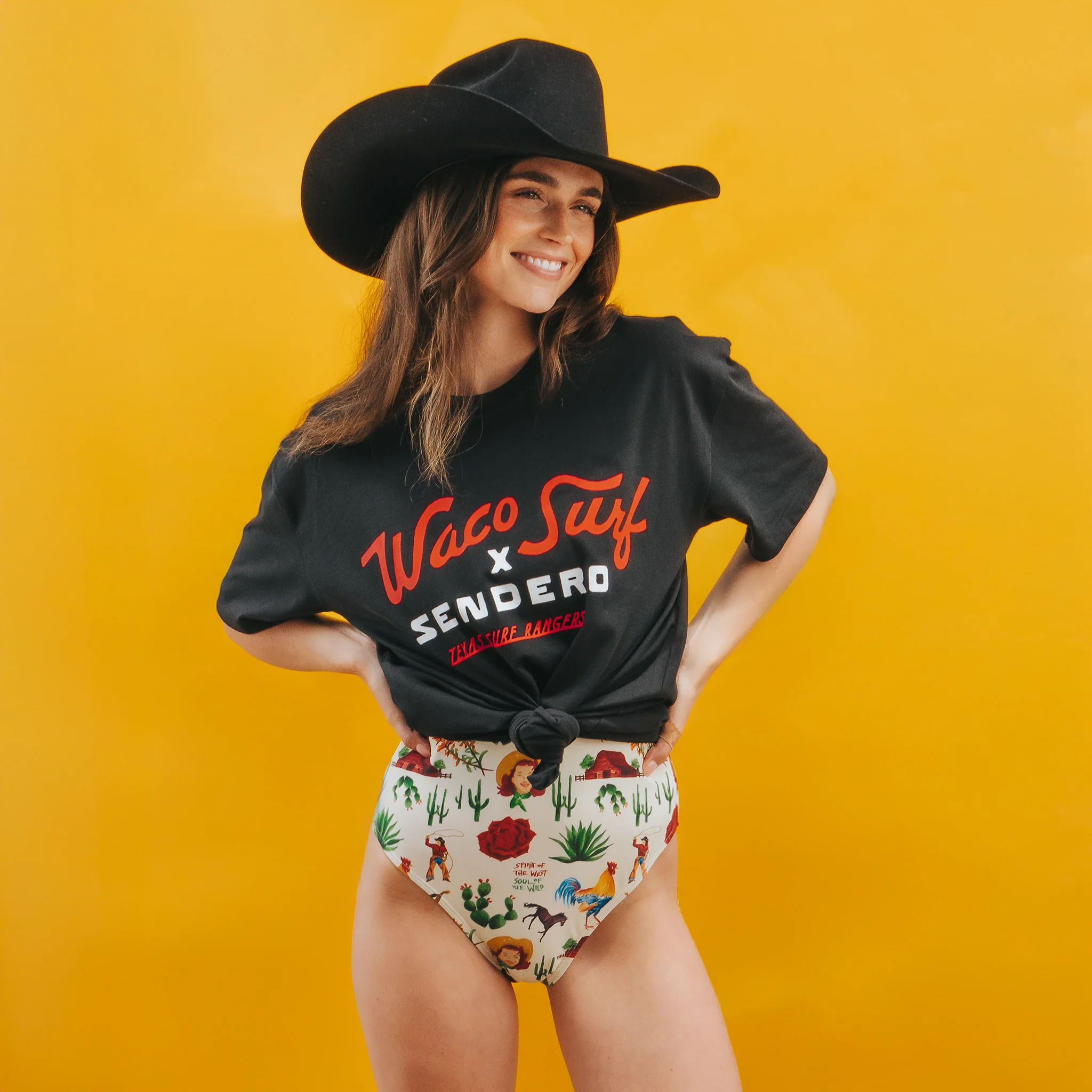 Sendero X Waco Surf Vintage Tee - Image 4