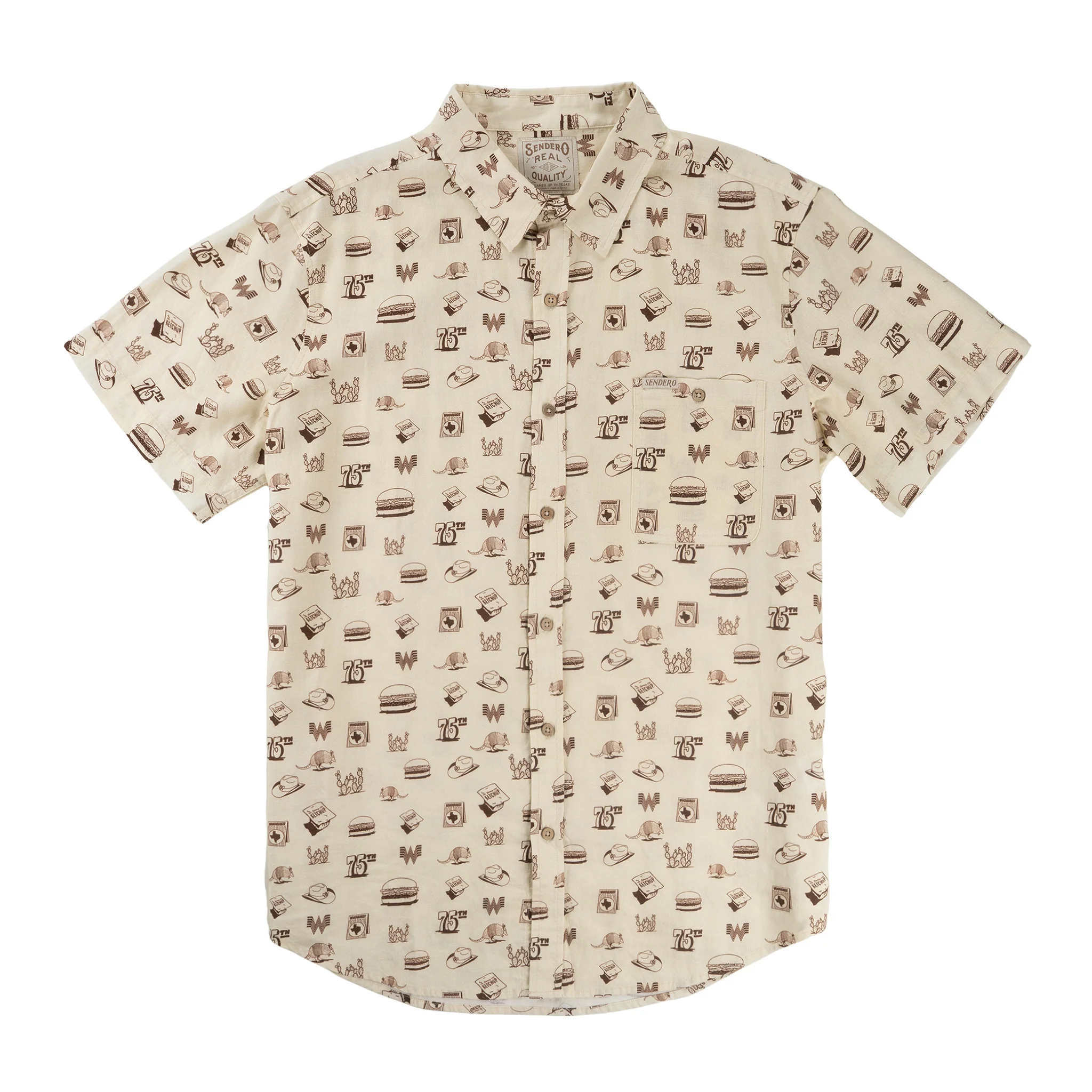 Whataburger x Sendero City Slicker Short Sleeve Shirt - Image 10