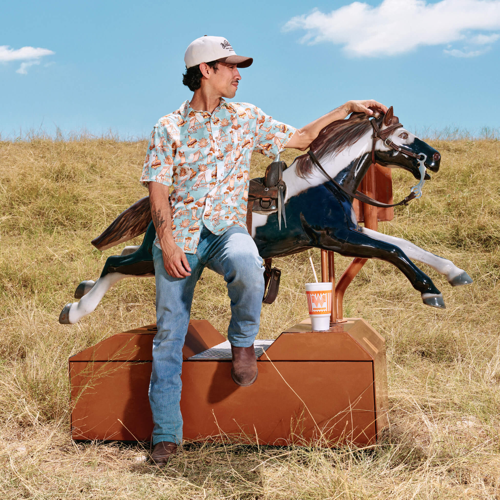 Whataburger x Sendero City Slicker Short Sleeve Shirt - Image 2