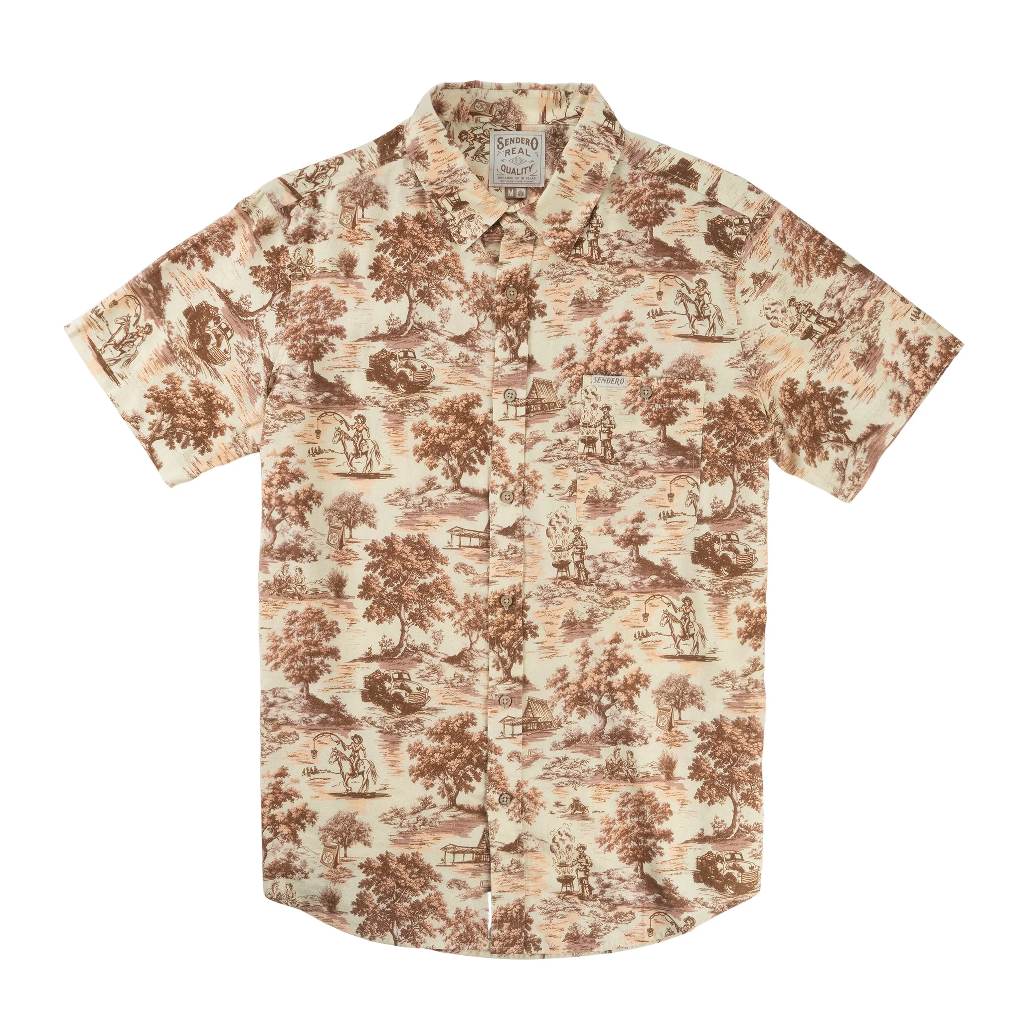 Whataburger x Sendero City Slicker Short Sleeve Shirt - Image 20