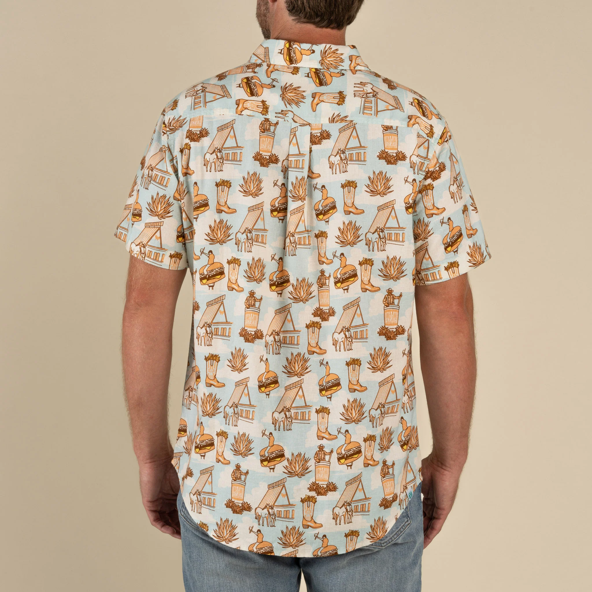 Whataburger x Sendero City Slicker Short Sleeve Shirt - Image 4