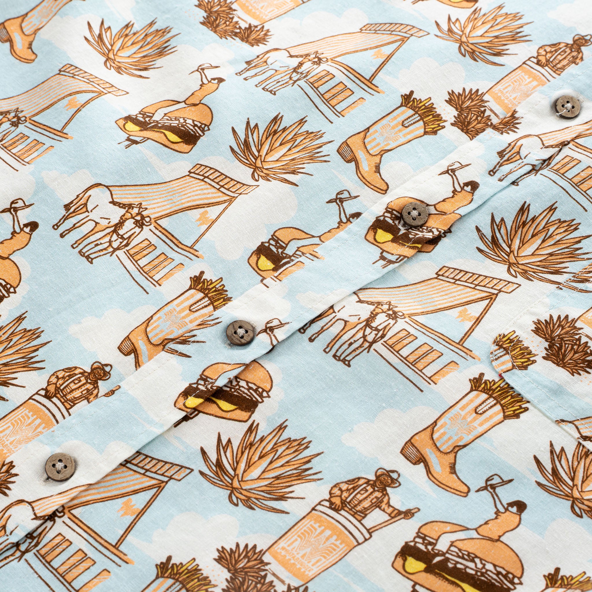 Whataburger x Sendero City Slicker Short Sleeve Shirt - Image 6