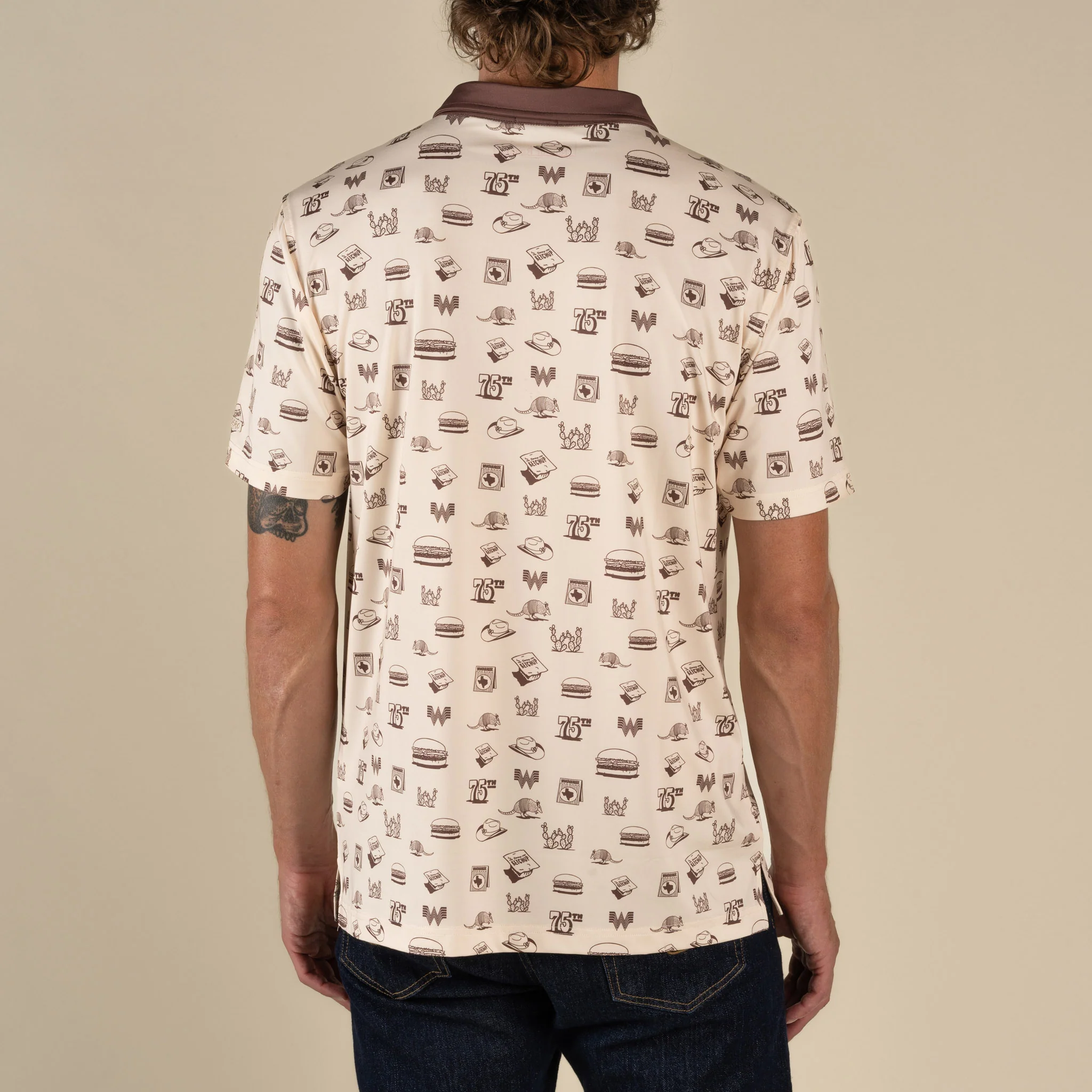 Whataburger x Sendero High Noon Performance Polo - Image 4