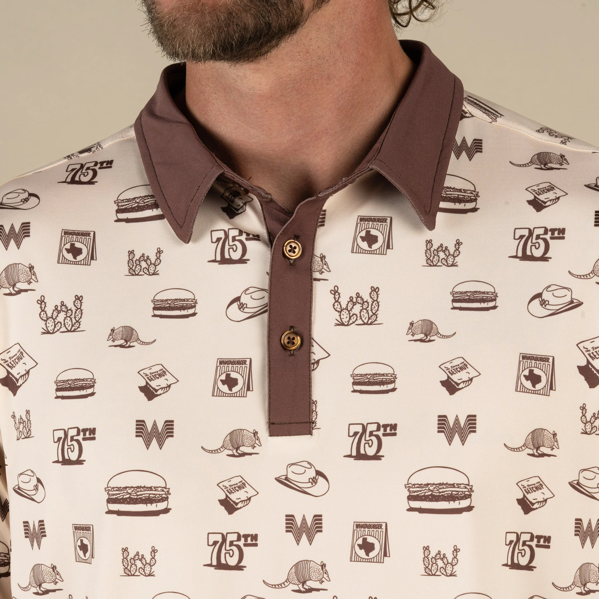 Whataburger x Sendero High Noon Performance Polo - Image 5