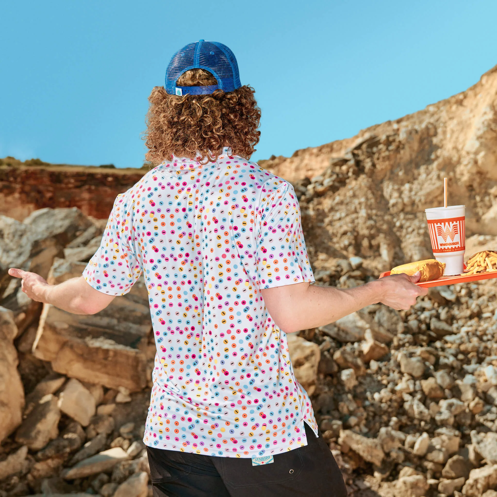 Whataburger x Sendero High Noon Performance Polo - Image 9