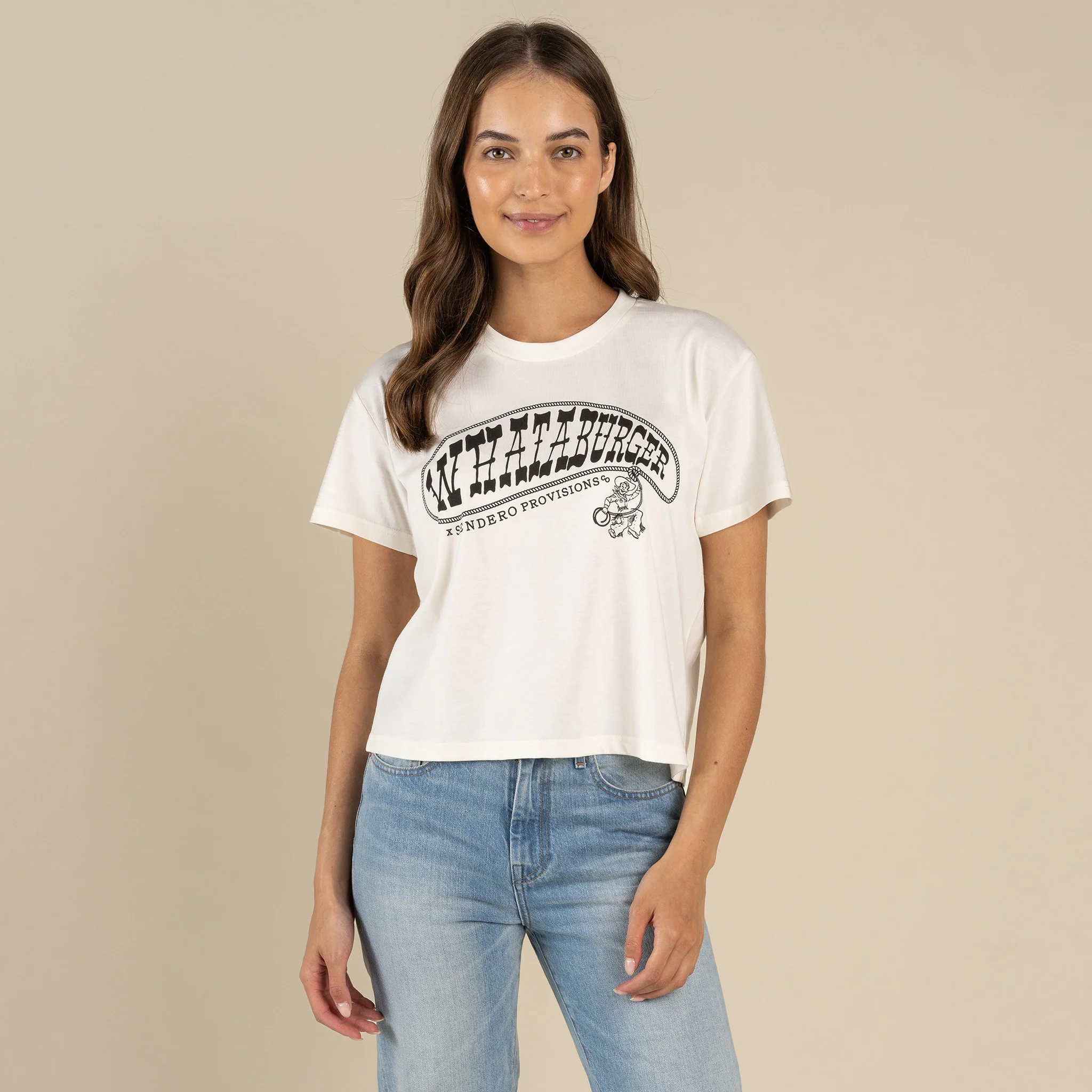 Whataburger x Sendero WhataRopin' Boxy Tee - Image 4