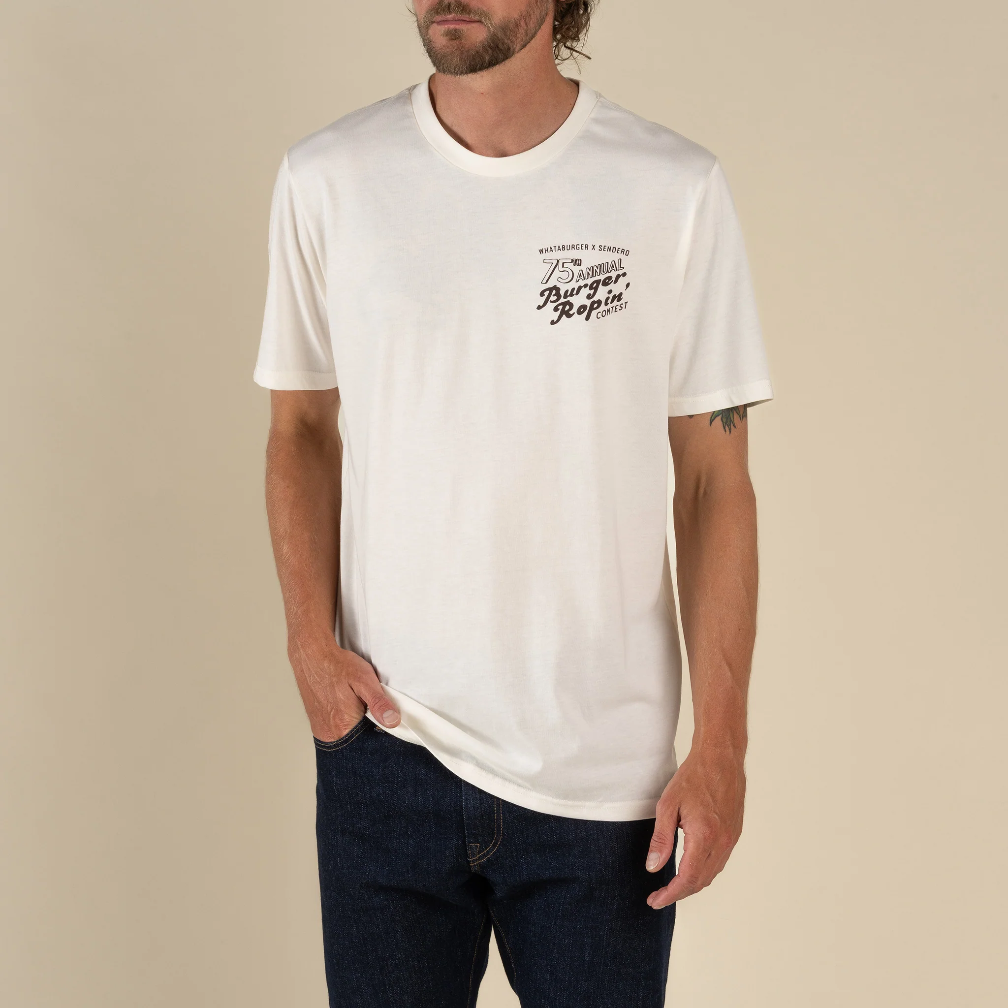 Whataburger x Sendero WhataRopin' T-Shirt - Image 4