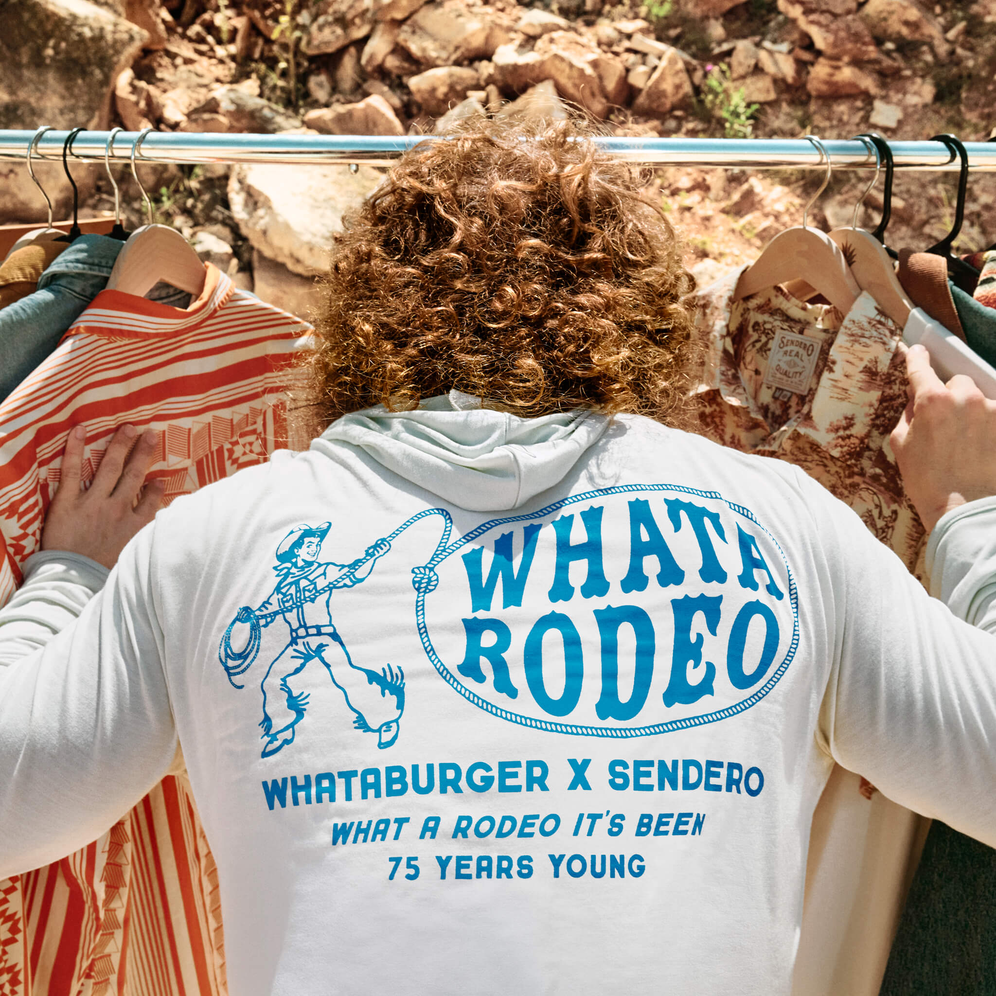 Whataburger x Sendero Yucatan Bamboo Hoodie Tech Shirt - Image 14