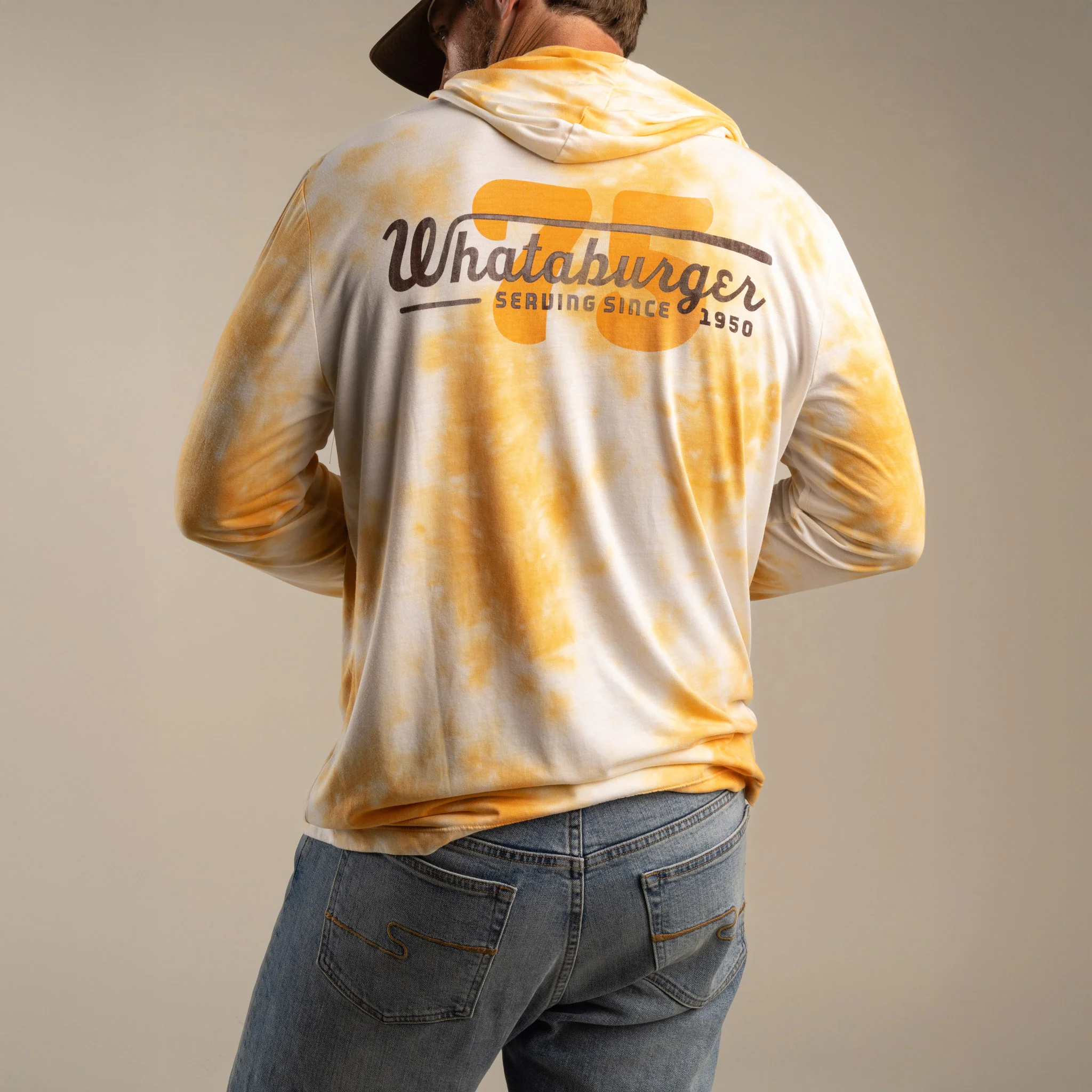 Whataburger x Sendero Yucatan Bamboo Hoodie Tech Shirt - Image 4