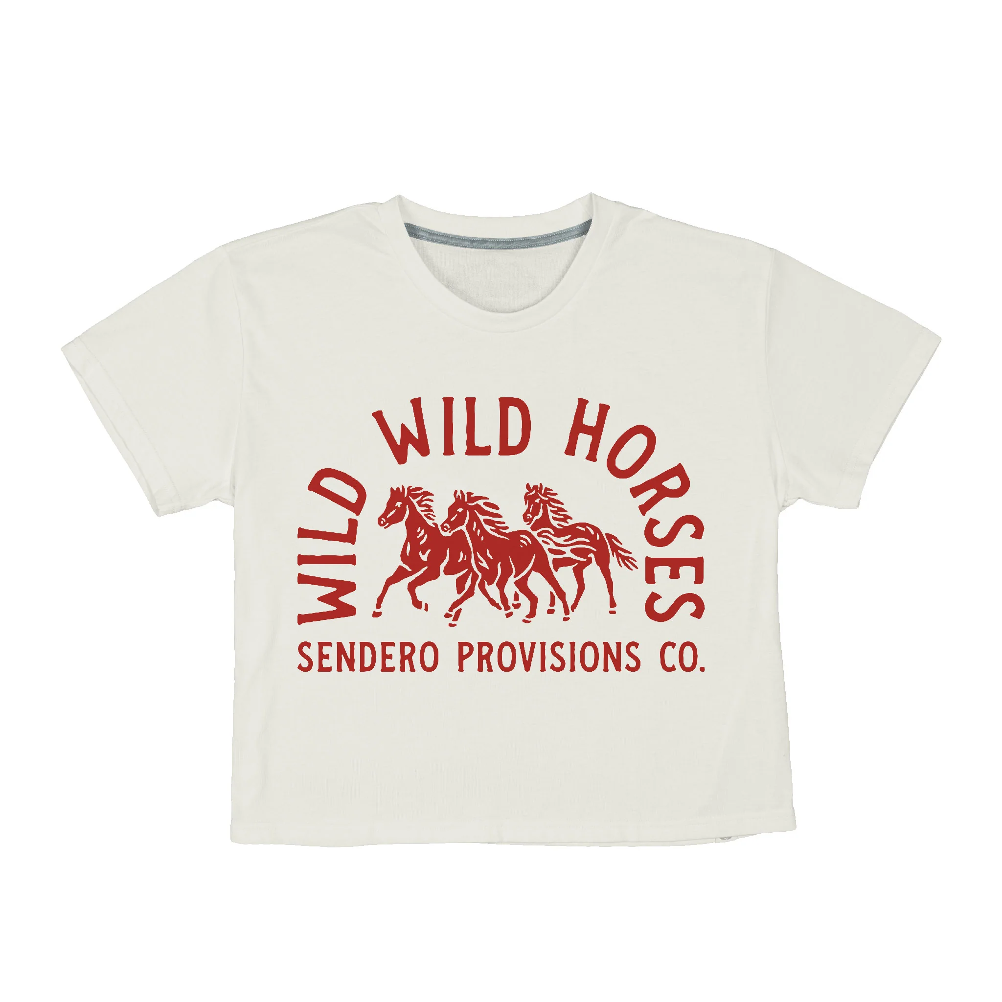 Wild Wild Horses Boxy Tee - Image 4
