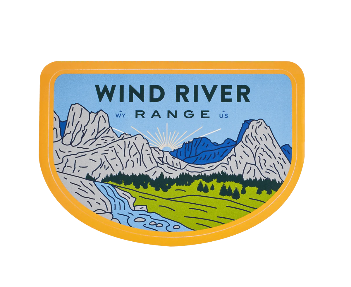 Wind River Range Sticker
