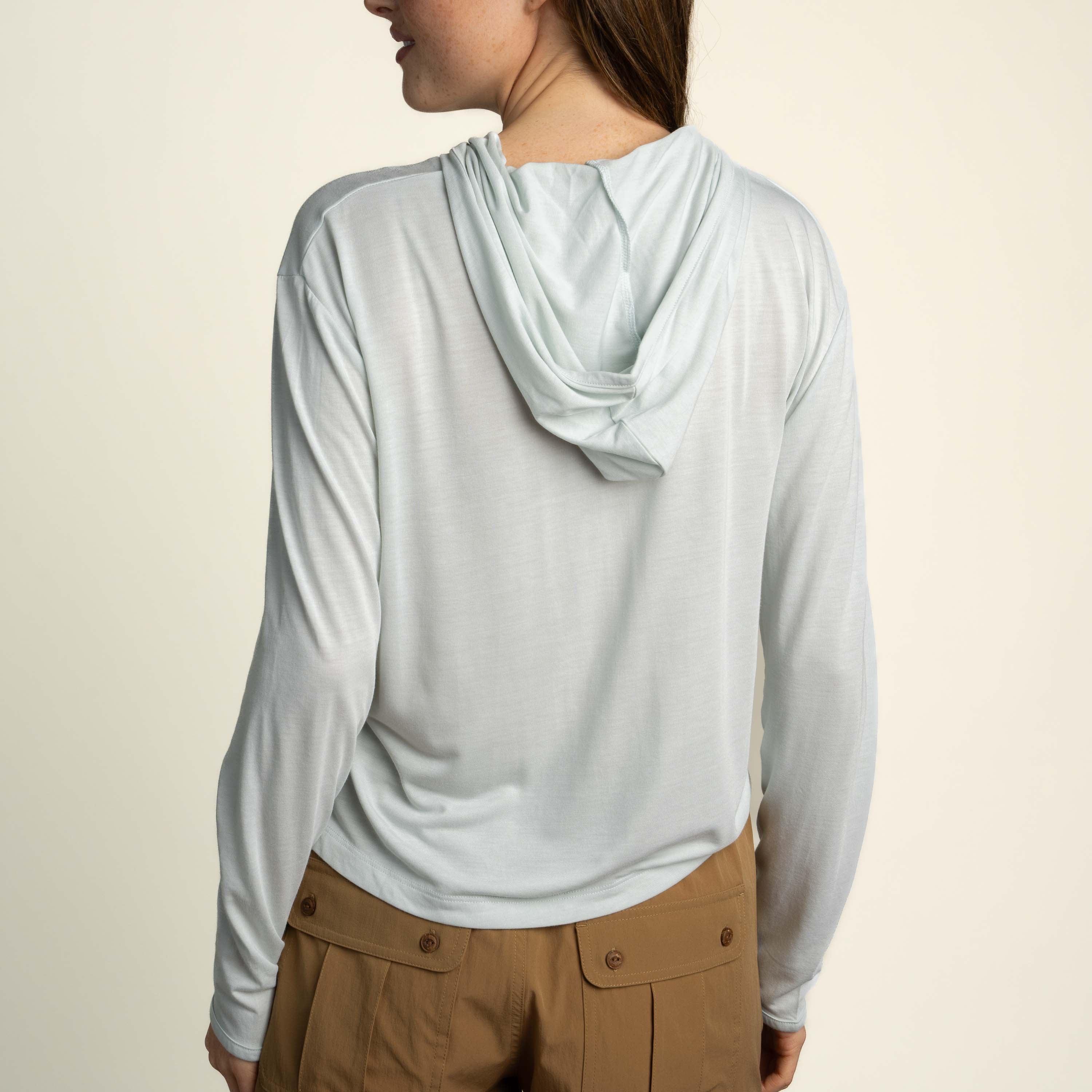 Women's Yucatan Bamboo Hoodie Tech Long Sleeve Shirt - Image 10