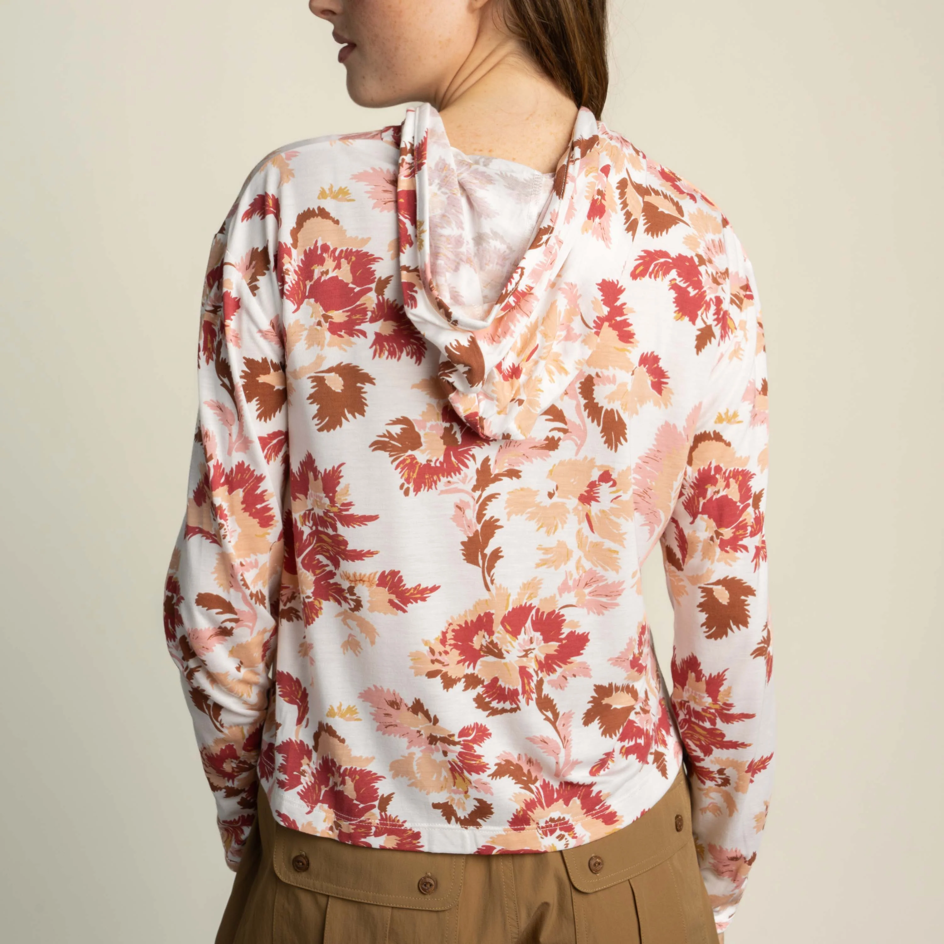 Women's Yucatan Bamboo Hoodie Tech Long Sleeve Shirt - Image 4