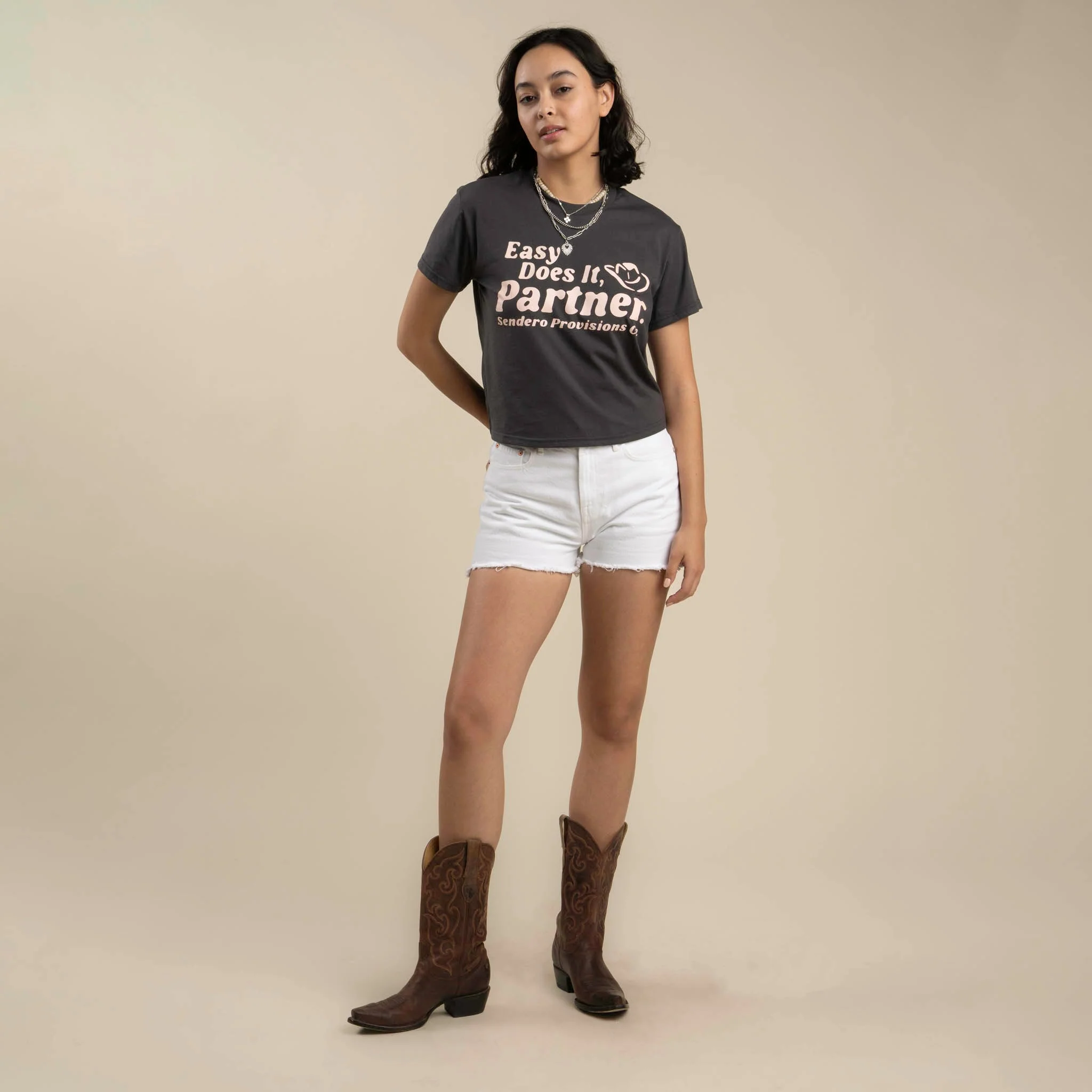 Ysleta High-Rise Denim Short - Image 4