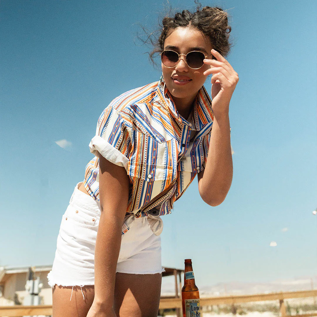 Ysleta High-Rise Denim Short - Image 6